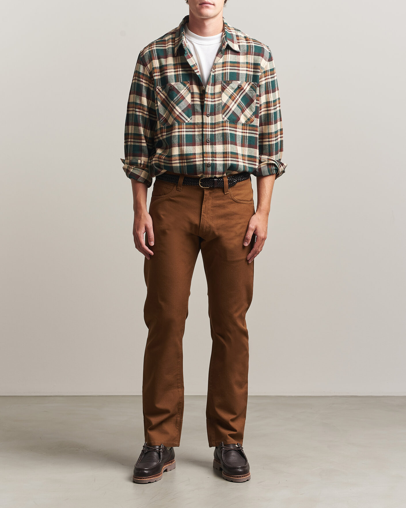 Heren | Overhemden | Filson | The Rangeland Flannel Shirt Green