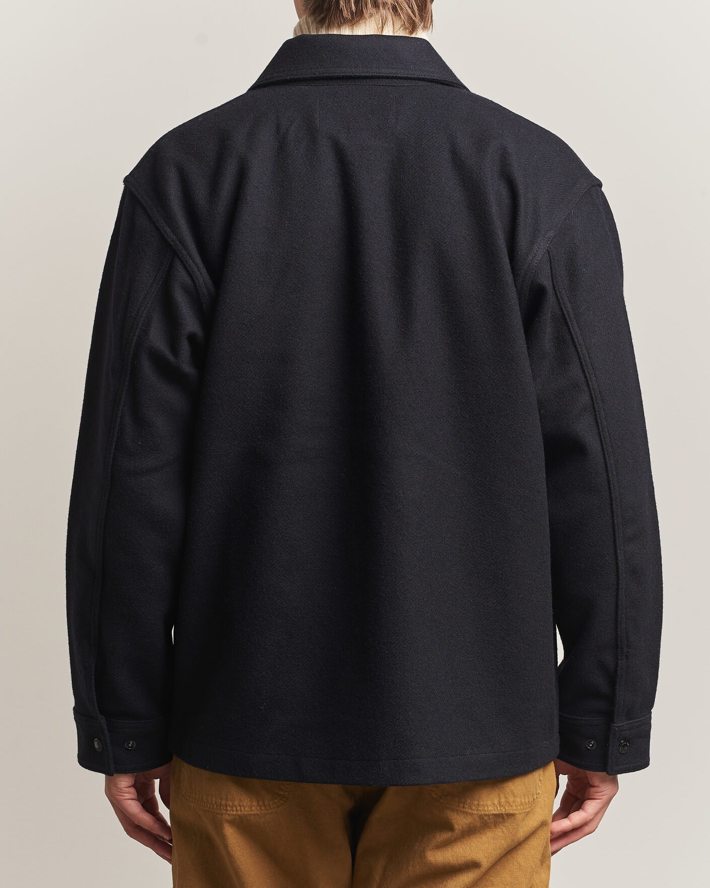 Homme | Manteaux Et Vestes | Filson | Wool Cruiser Jac Shirt Dark Navy