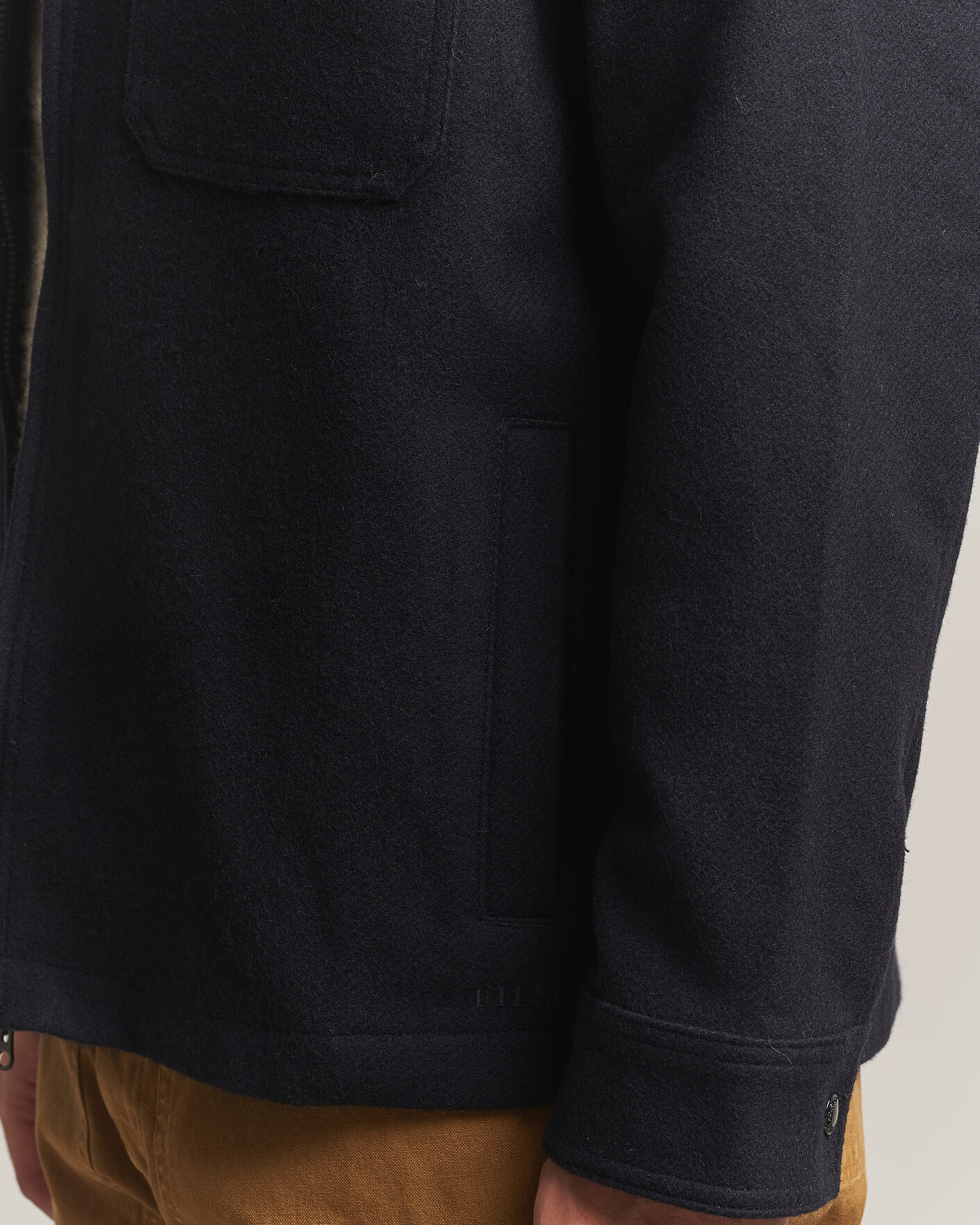 Homme | Manteaux Et Vestes | Filson | Wool Cruiser Jac Shirt Dark Navy