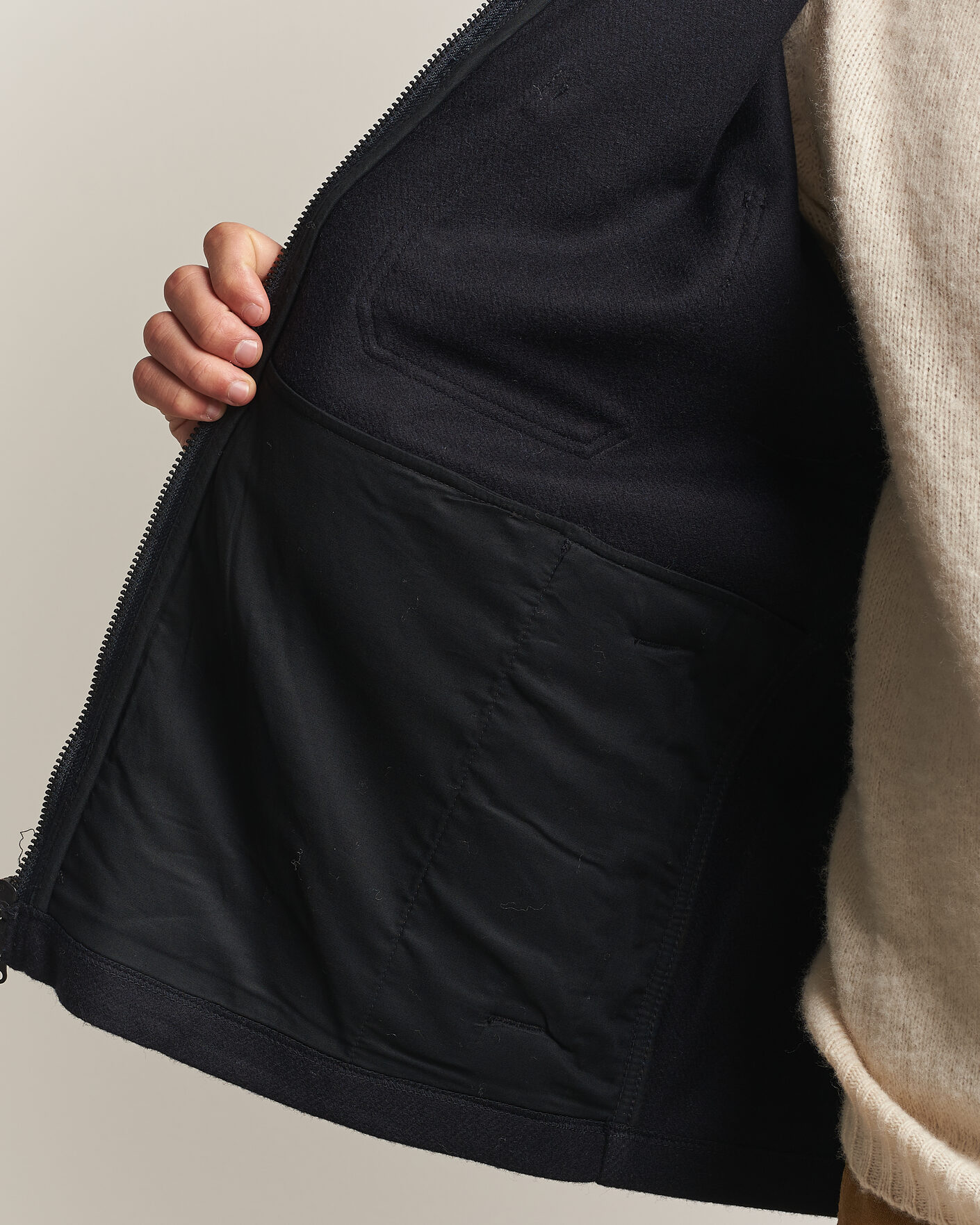 Homme | Manteaux Et Vestes | Filson | Wool Cruiser Jac Shirt Dark Navy