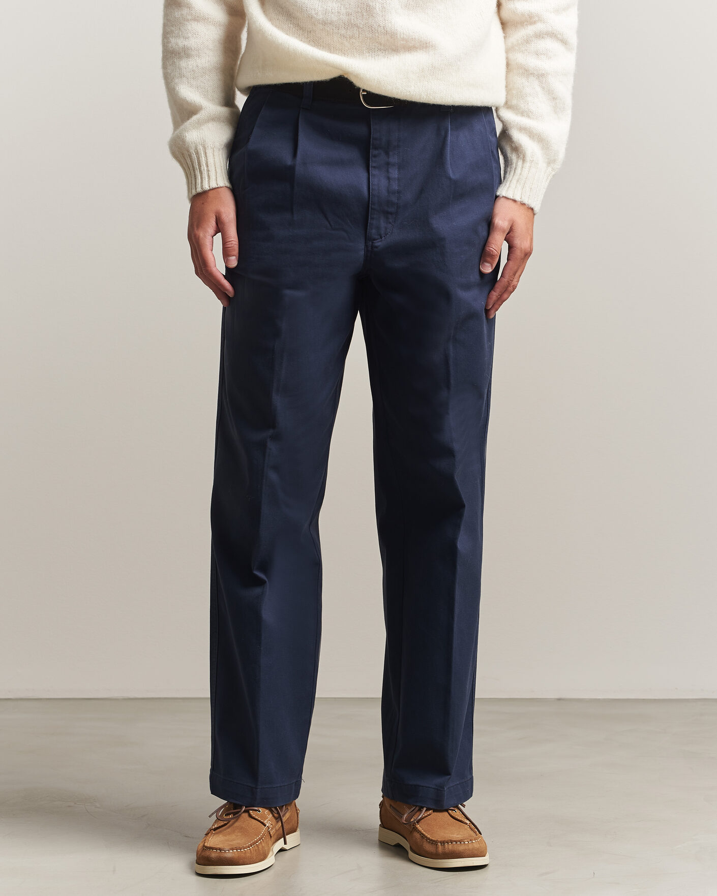 Homme | Pantalons | Dockers | Original Pleated Chino Loose Navy