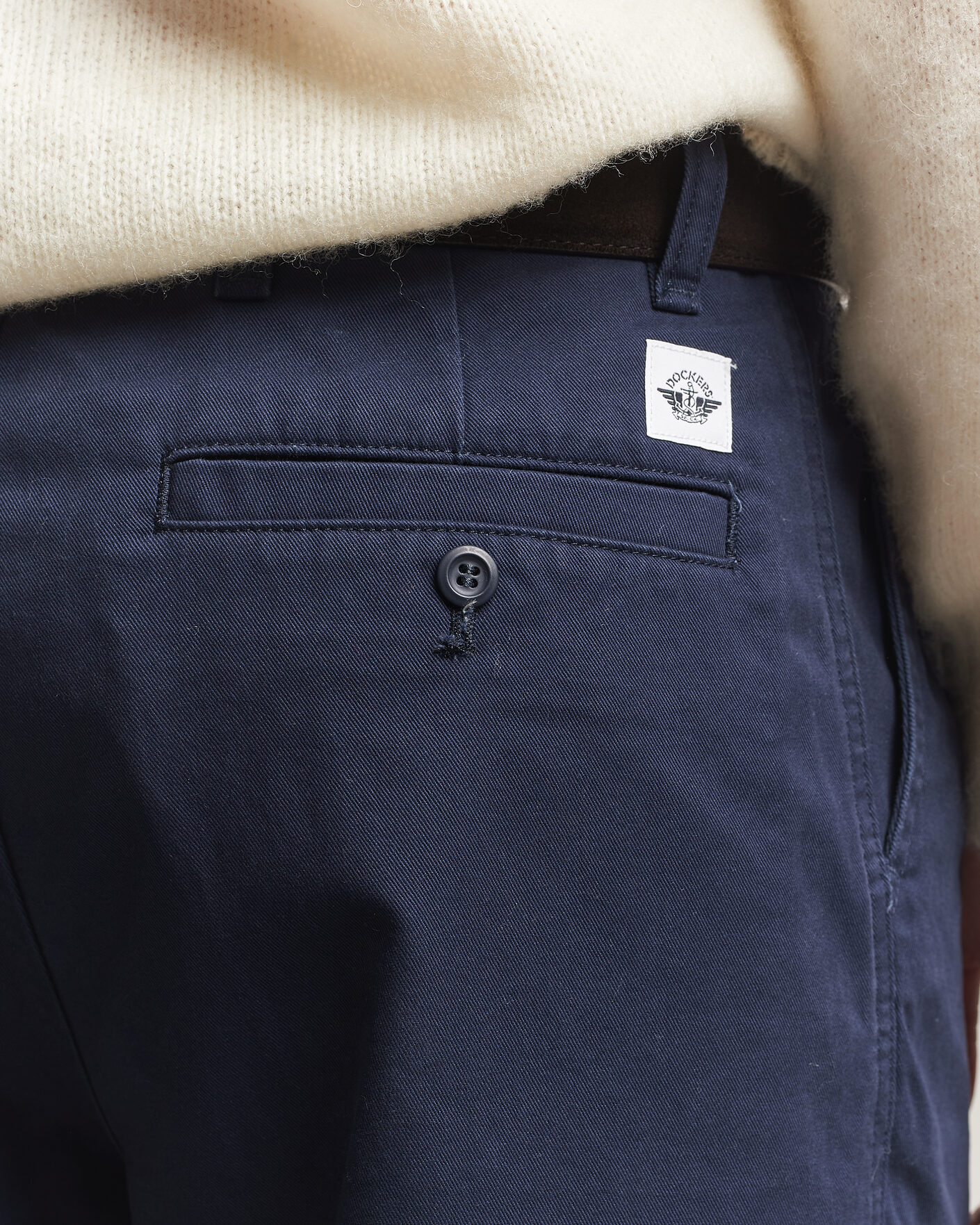 Homme | Pantalons | Dockers | Original Pleated Chino Loose Navy