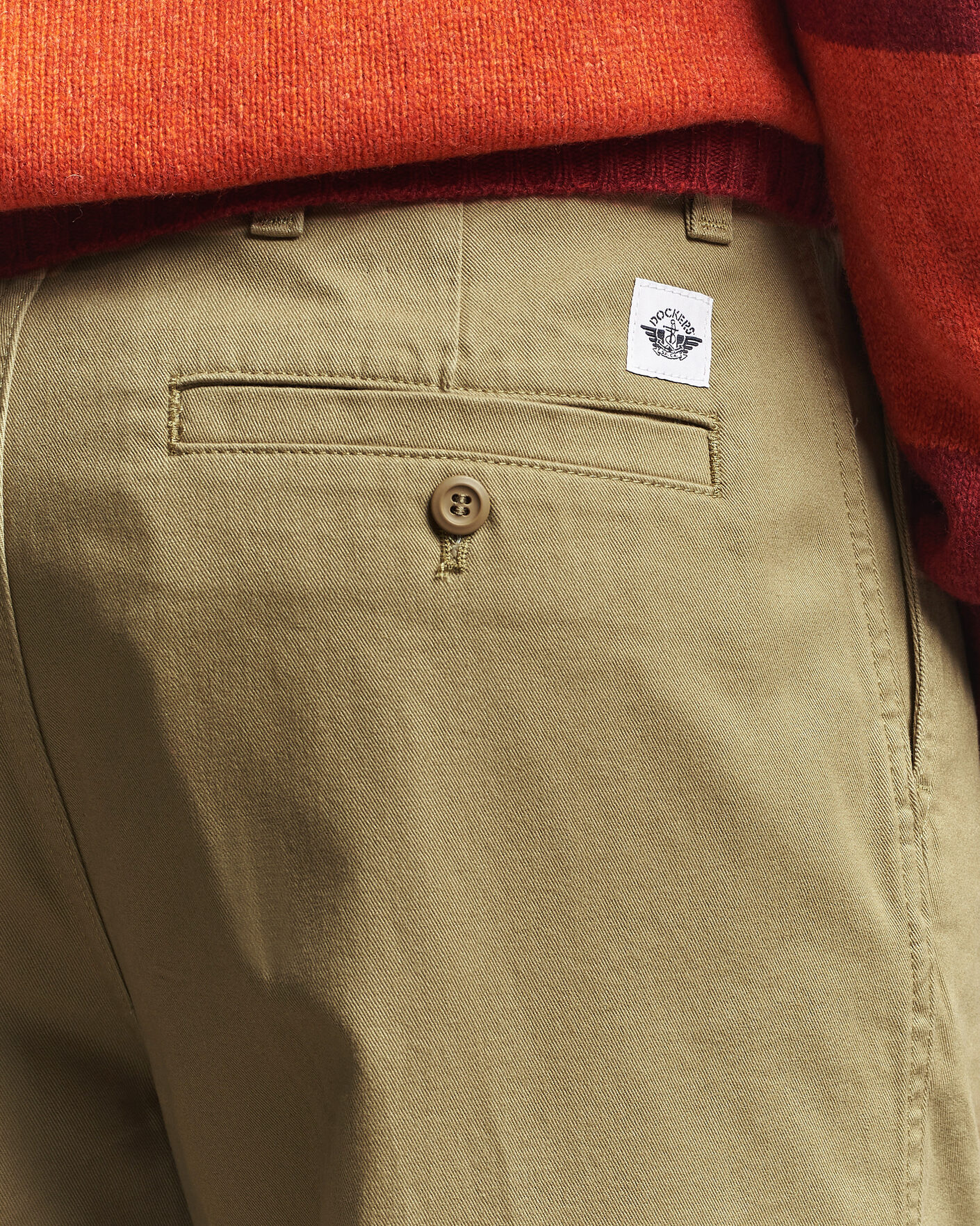Homme | Pantalons | Dockers | Original Pleated Chino Loose British Khaki