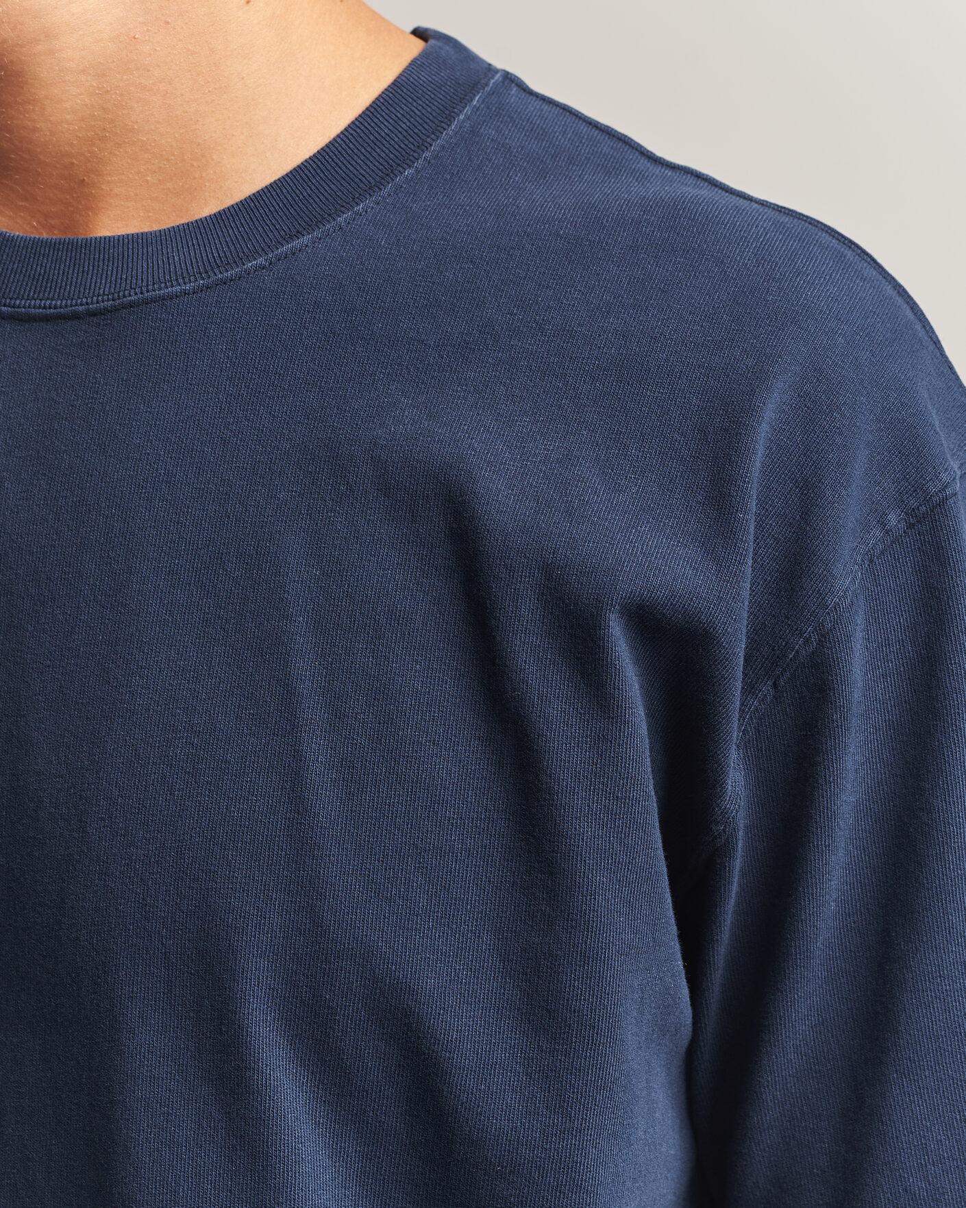 Homme | T-shirts | Drake's | Short Sleeve Hiking T-Shirt Navy