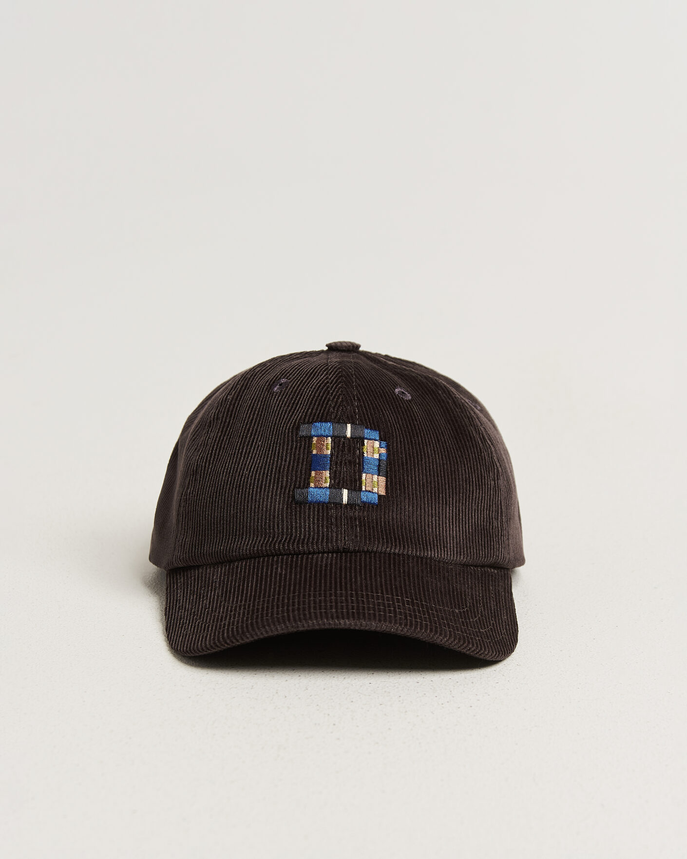 Heren | Hoeden en petten | Drake's | D 1977 Cord Baseball Cap Brown