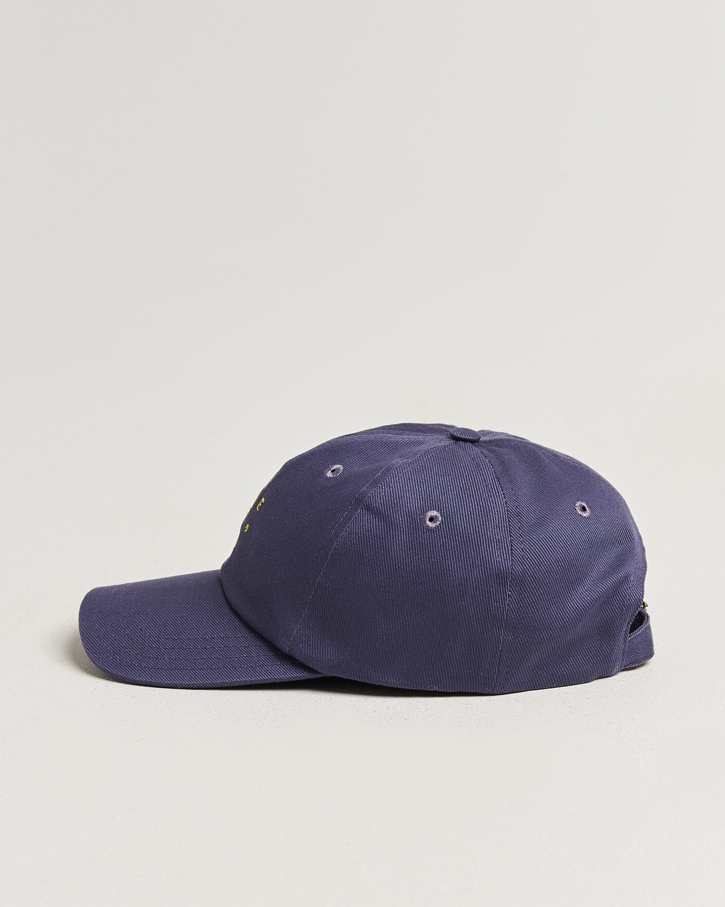 Heren | Hoeden en petten | Drake's | Clock Twill Baseball Cap Navy