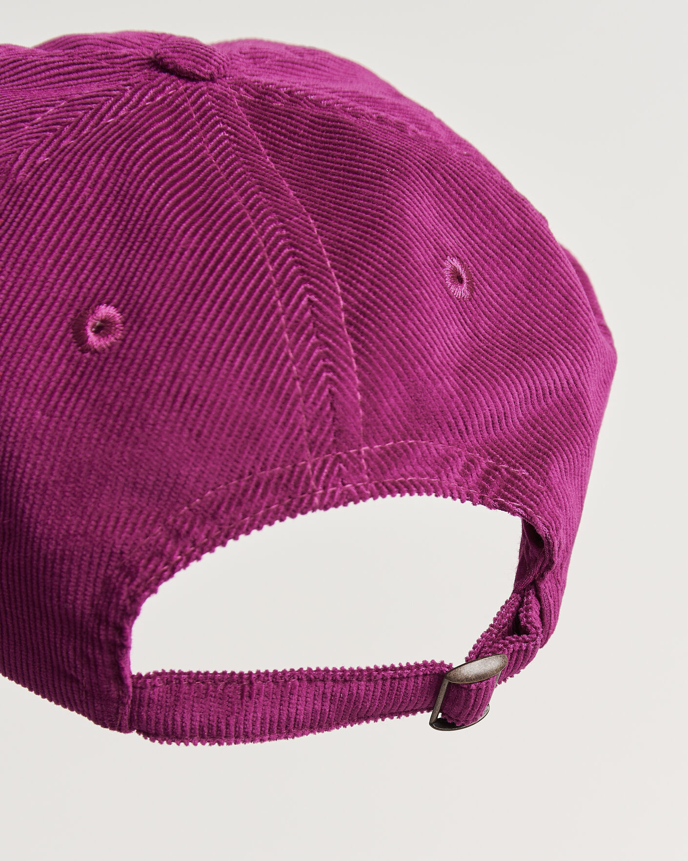 Heren | Hoeden en petten | Drake's | Clock Twill Cord Baseball Cap Red