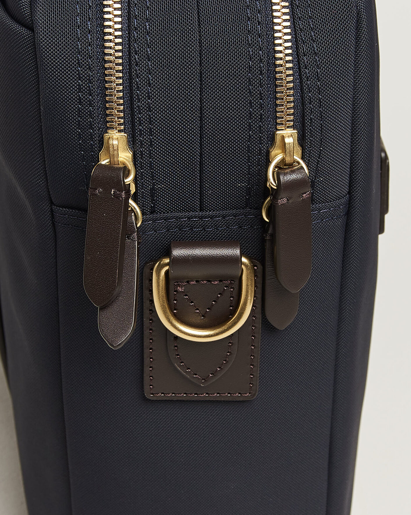 Heren | Tassen | Mismo | M/S Endeavour Briefcase Navy/Dark Brown