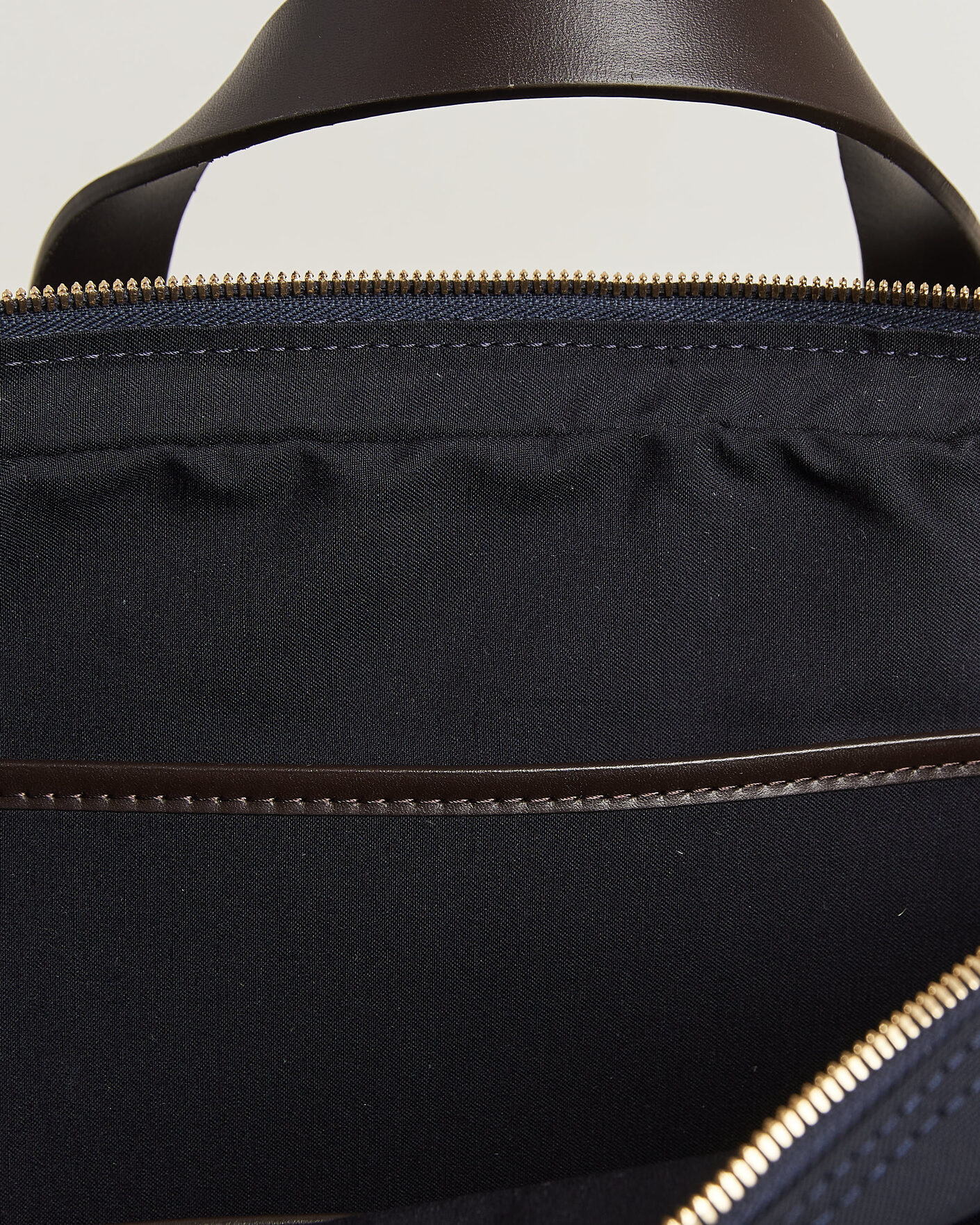 Heren | Tassen | Mismo | M/S Endeavour Briefcase Navy/Dark Brown