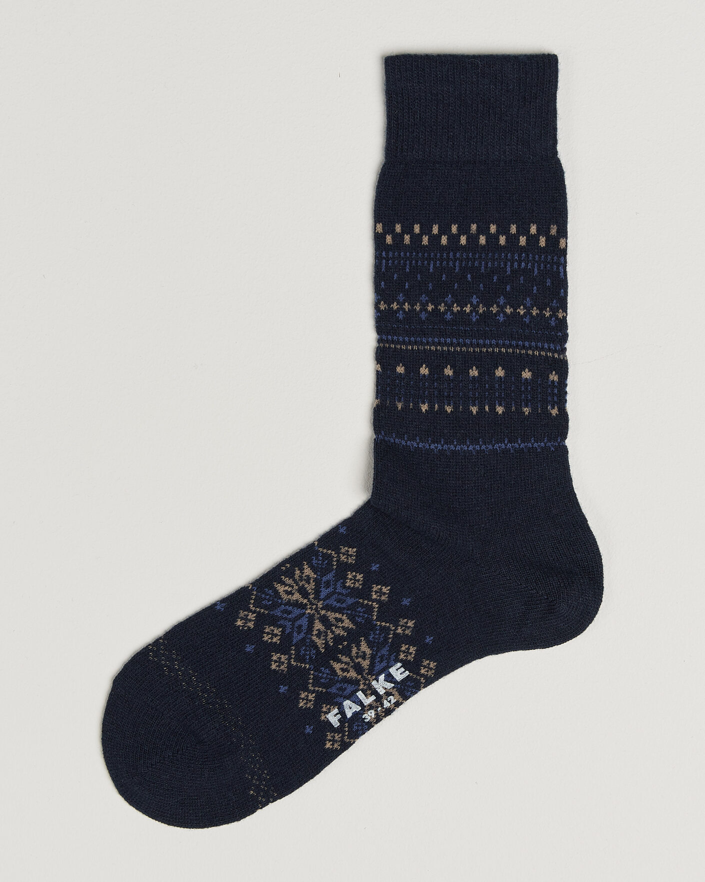 Heren | Ondergoed | Falke | Sky Limit Fairisle Socks Space Blue
