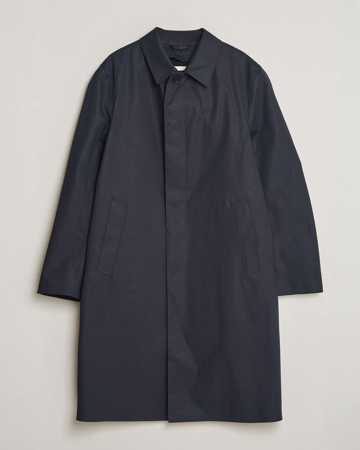 Heren | Jassen | Mackintosh | Dunkeld Car Coat Navy