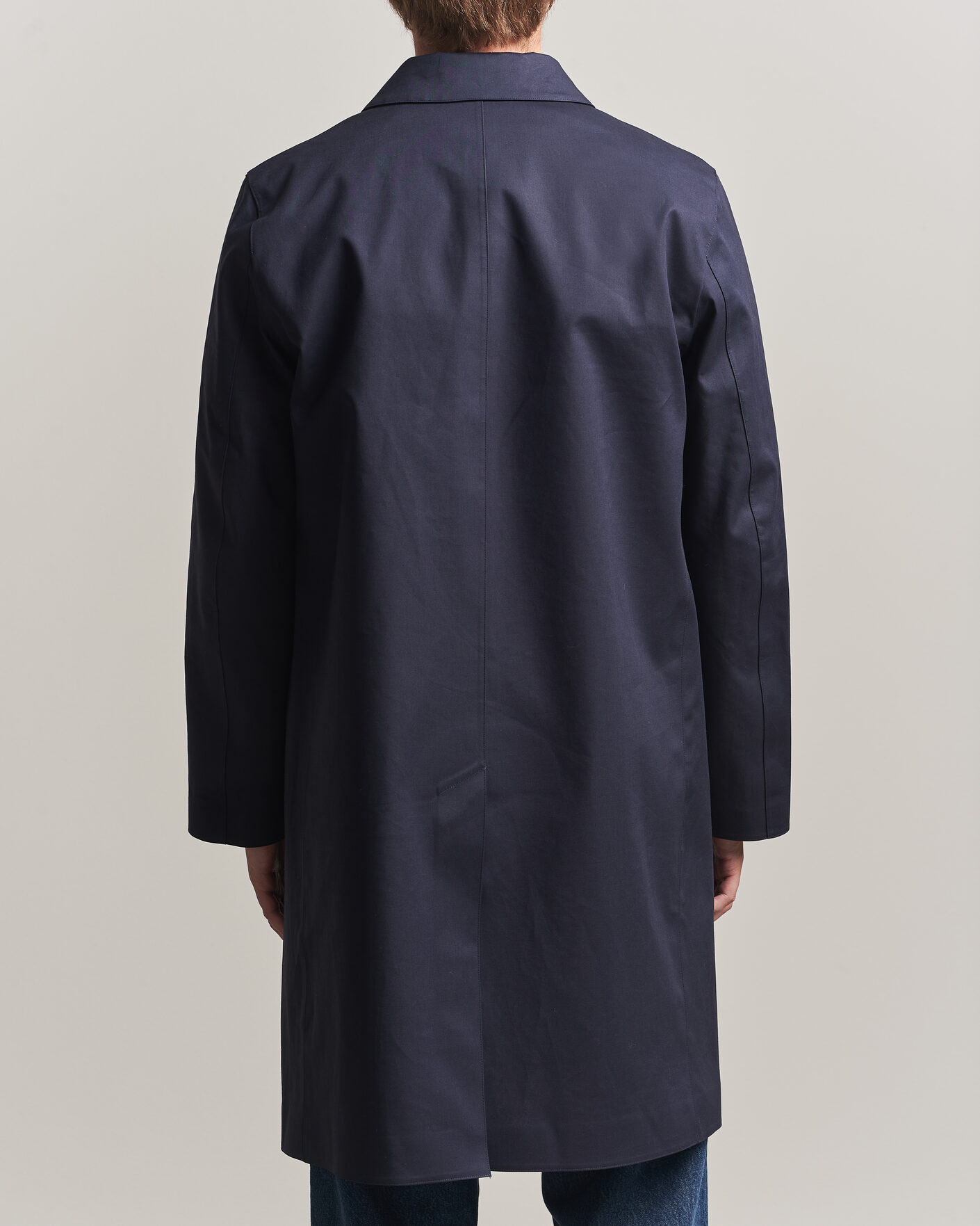 Heren | Jassen | Mackintosh | Dunkeld Car Coat Navy