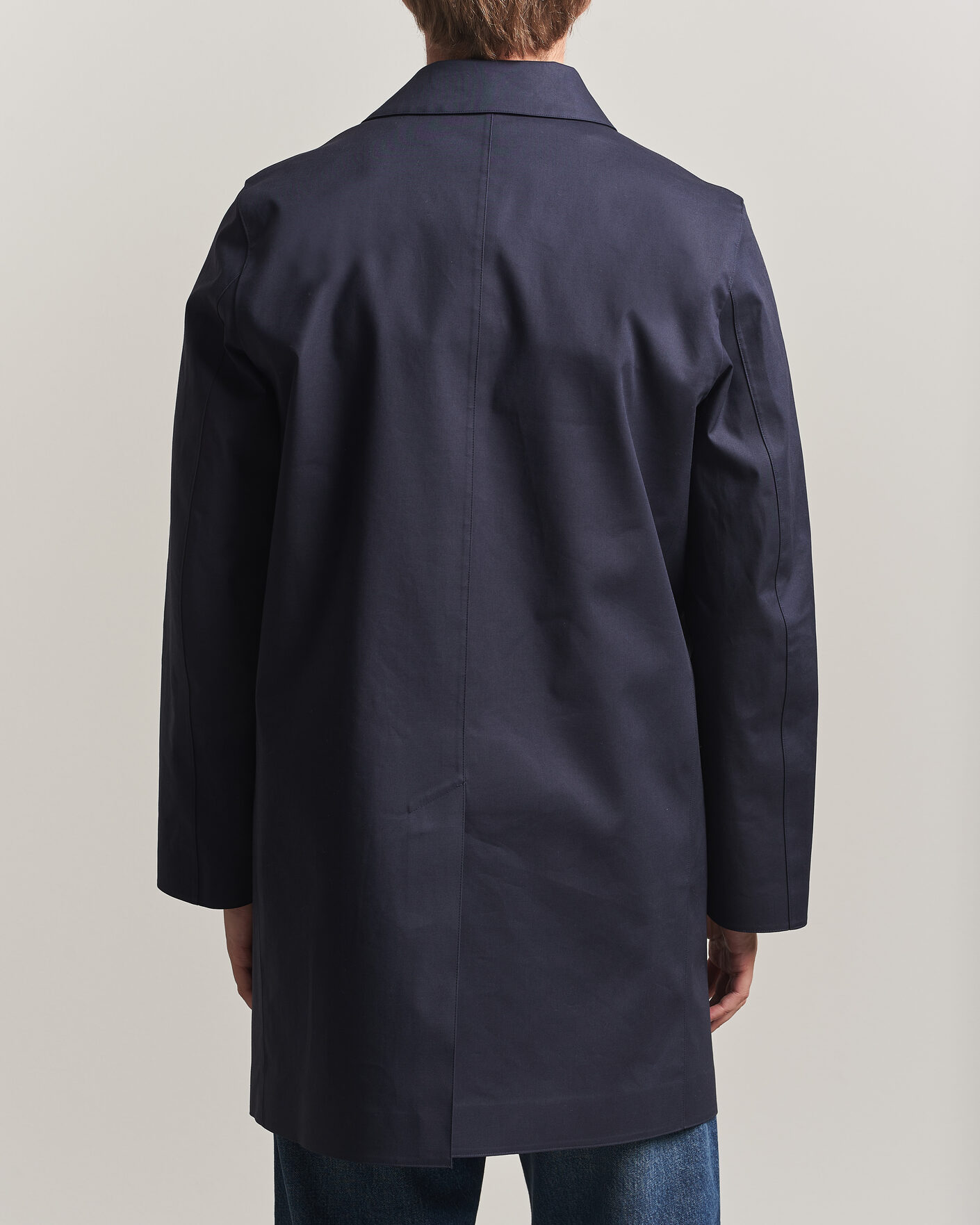 Heren | Jassen | Mackintosh | Dunoon Car Coat Navy