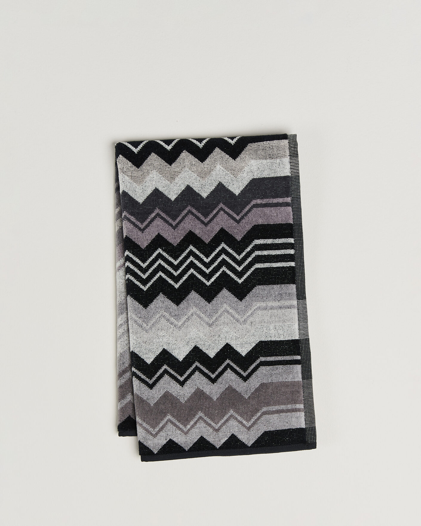 Homme | Tissus | Missoni Home | Giacomo Hand Towel 40x70cm Multi Black