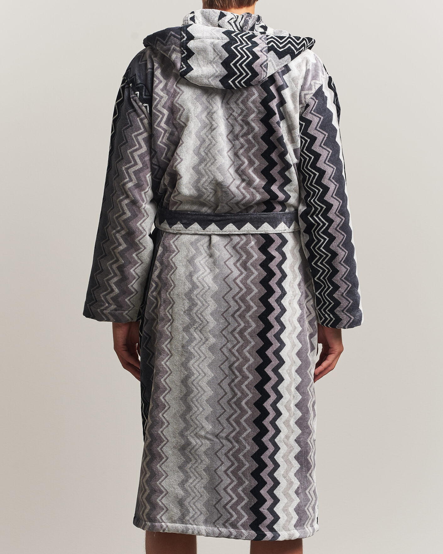 Homme | Peignoirs Et Pyjamas | Missoni Home | Giacomo Hooded Bathrobe Multi Black