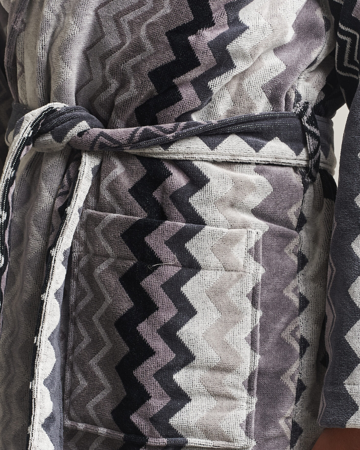 Homme | Peignoirs Et Pyjamas | Missoni Home | Giacomo Hooded Bathrobe Multi Black
