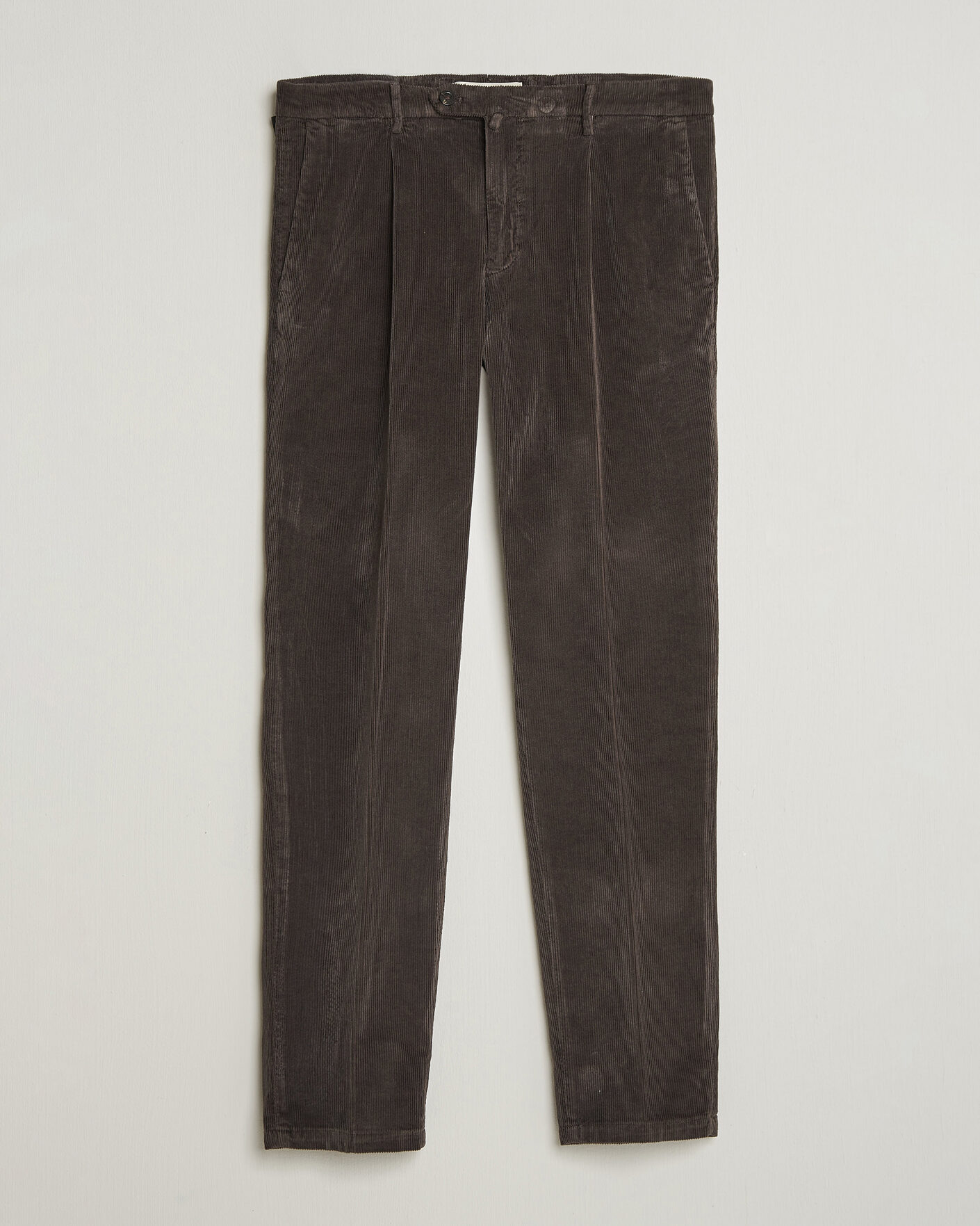 Homme | Pantalons | Briglia 1949 | Easy Fit Corduroy Trousers Brown