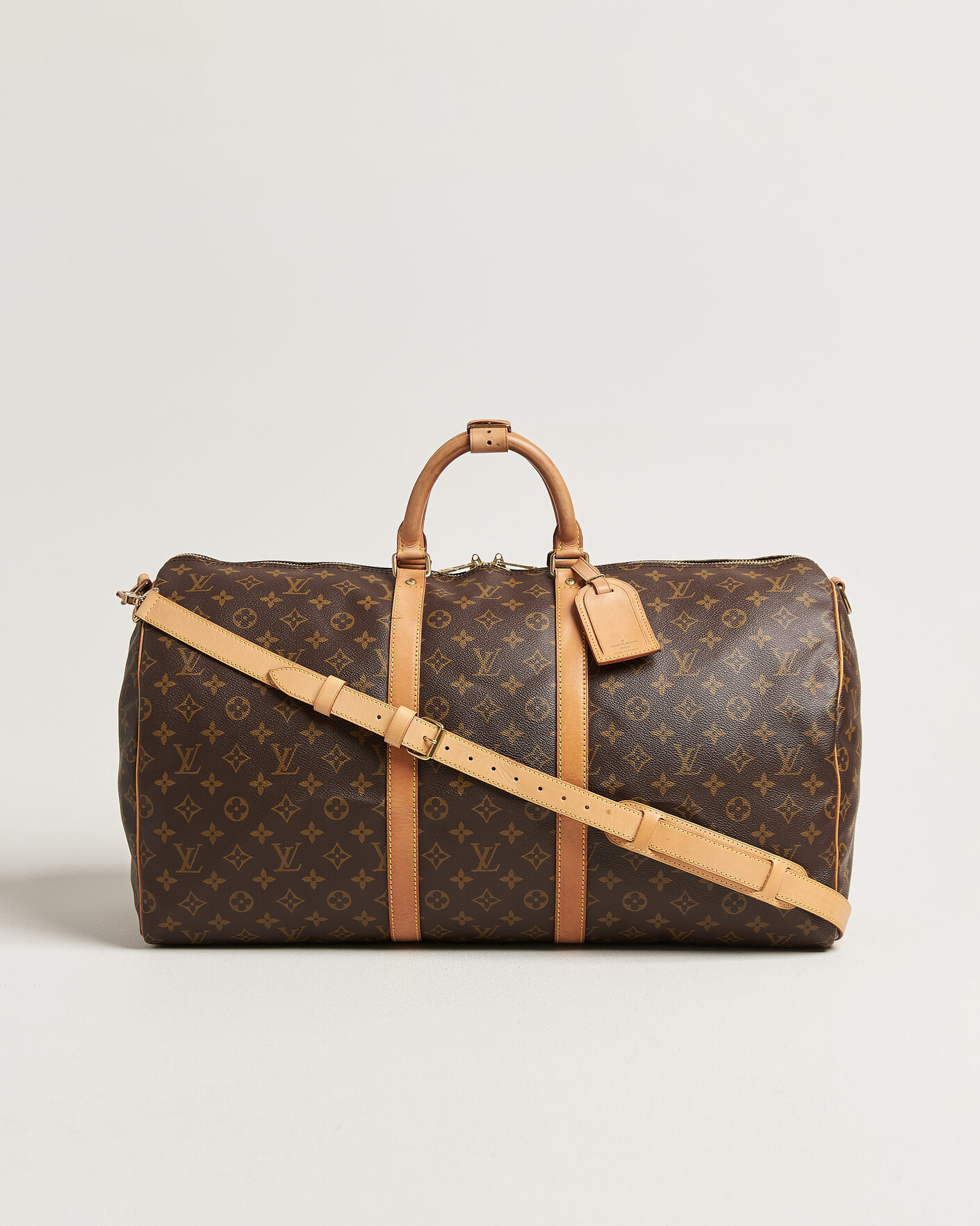 Heren | Pre-Owned & Vintage Bags | Louis Vuitton Pre-Owned | Keepall Bandouliére 55 Monogram