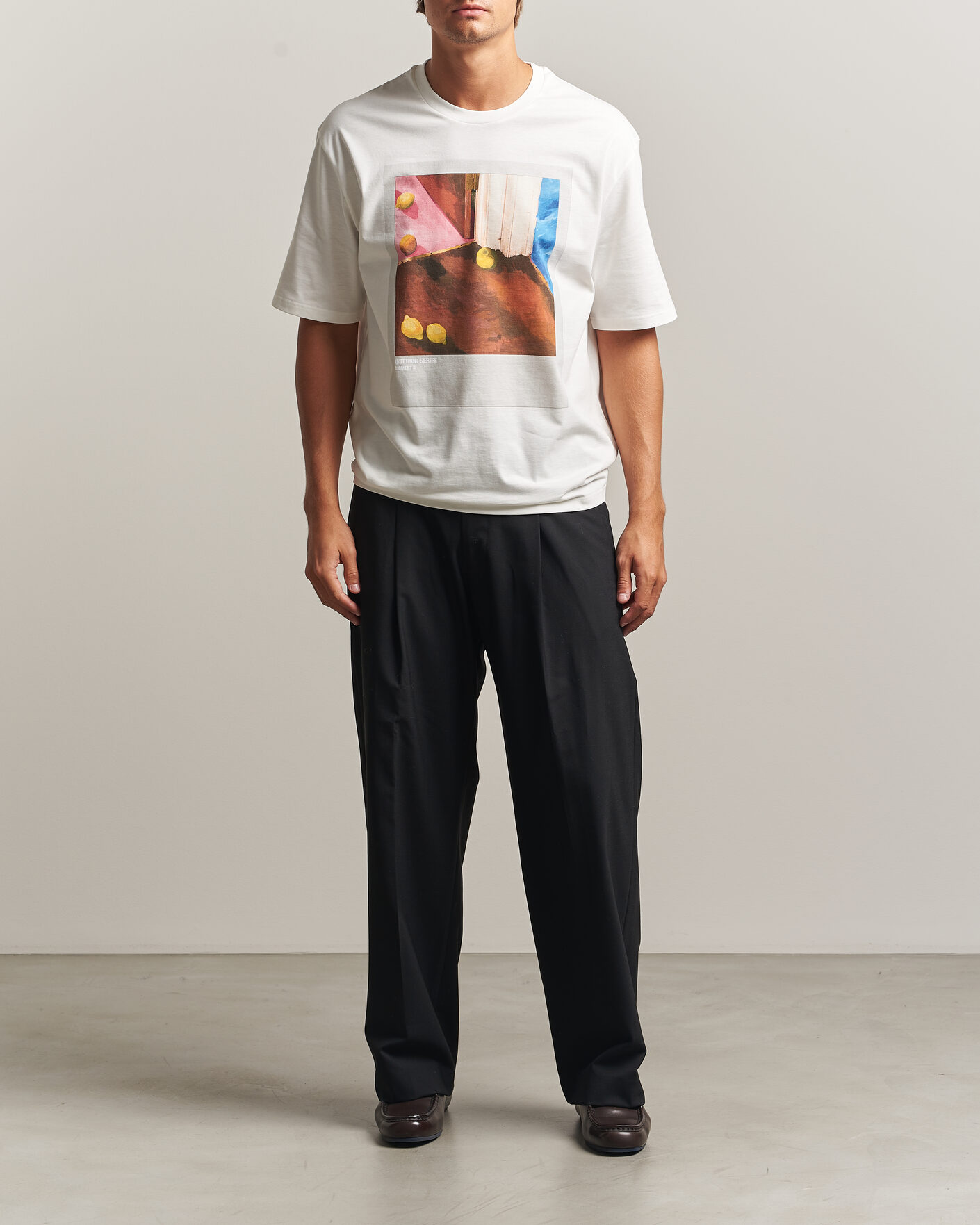 Heren | T-shirts | Jil Sander | Photo Print T-Shirt White