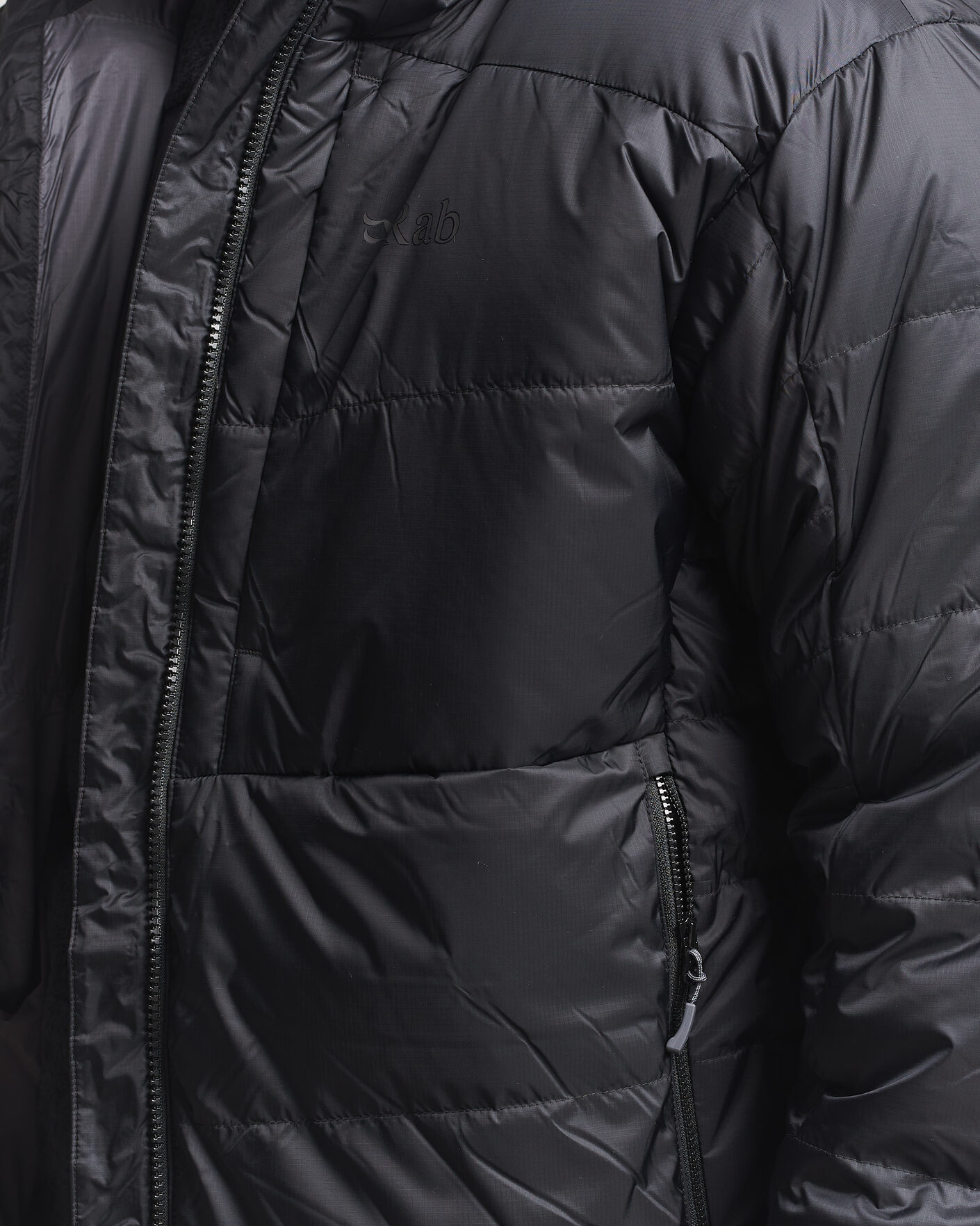 Homme | Manteaux Et Vestes | Rab | Positron Pro Hoody Down Jacket Black