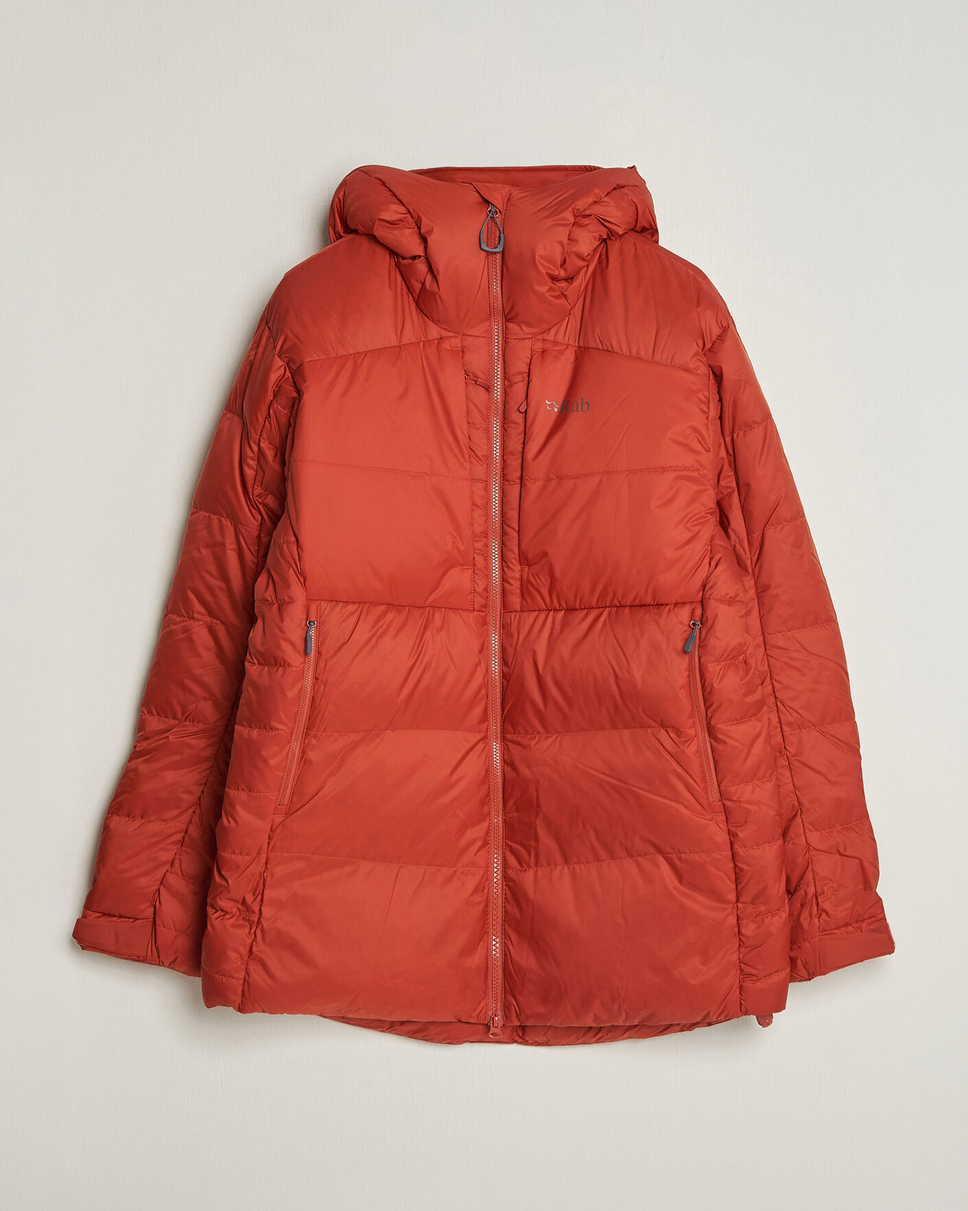 Homme | Manteaux Et Vestes | Rab | Positron Pro Hoody Down Jacket Tuscan Red