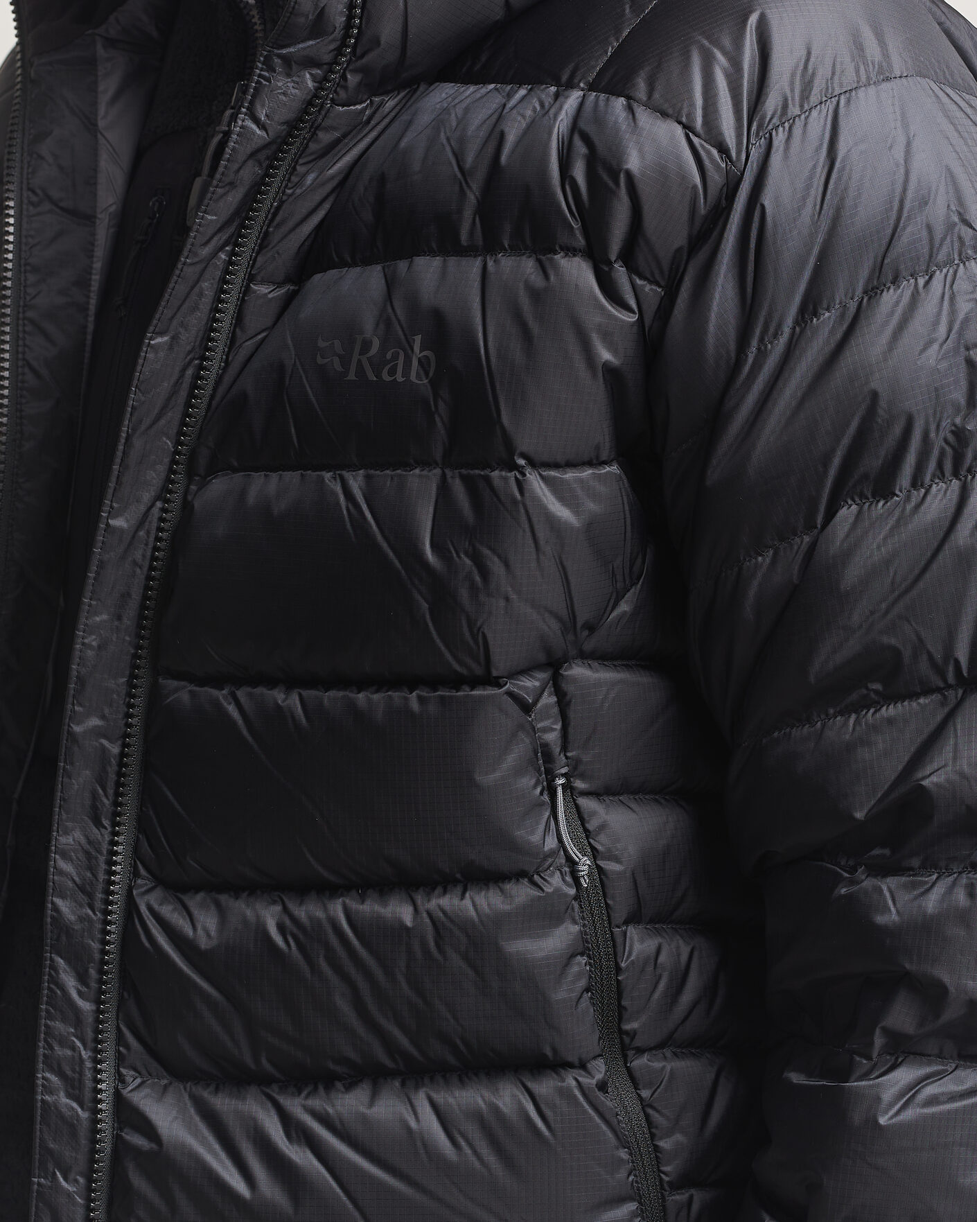 Homme | Manteaux Et Vestes | Rab | Electron Pro Hoody Mid Down Jacket Black
