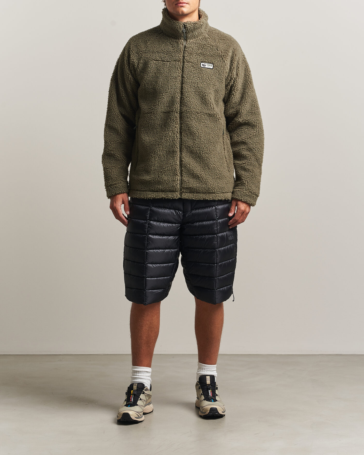 Homme | Shorts | Rab | Mythic Down Shorts Black