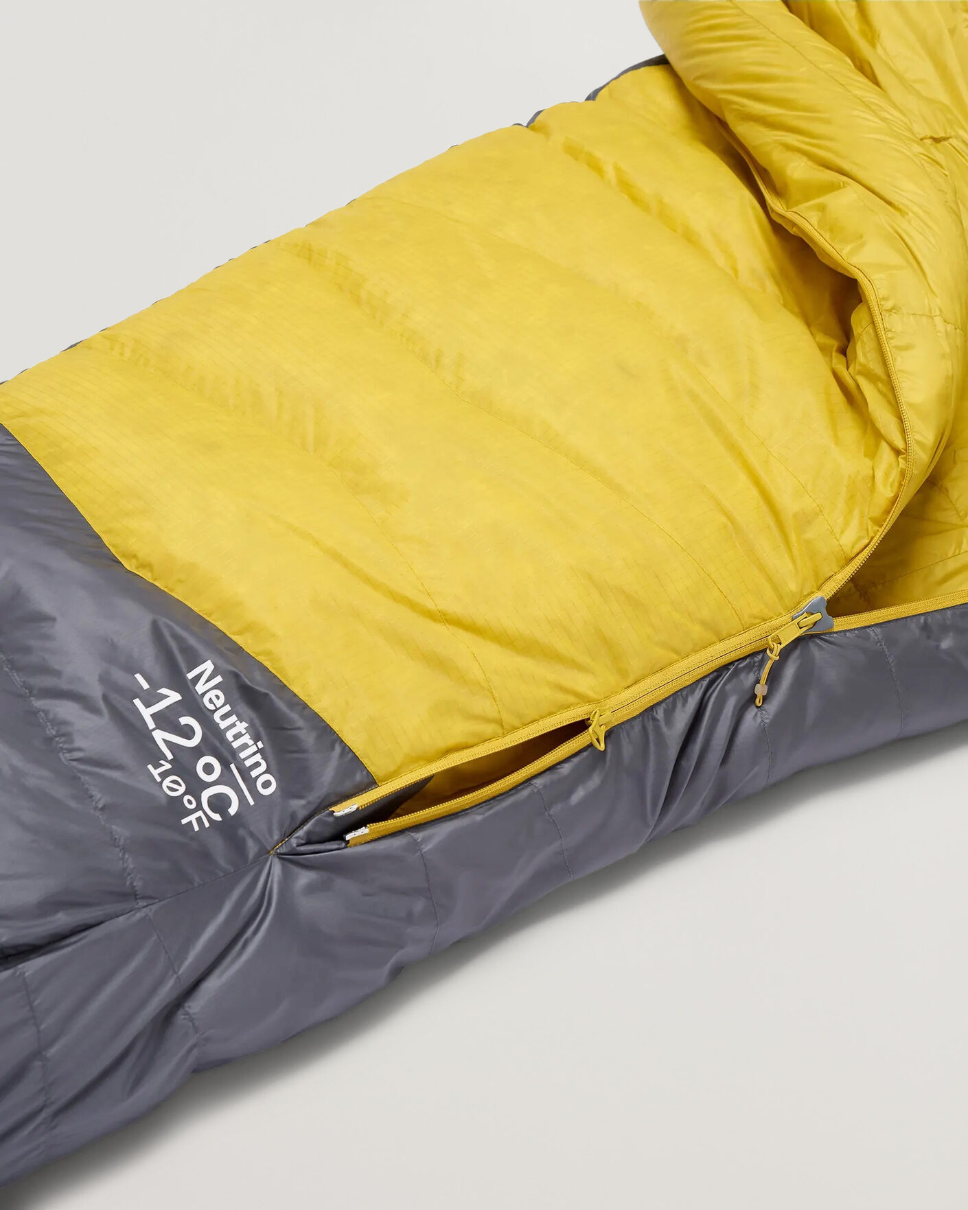 Heren | Outdoor living | Rab | Neutrino -12C Sleeping Bag Regular Graphene/Dark Pollen
