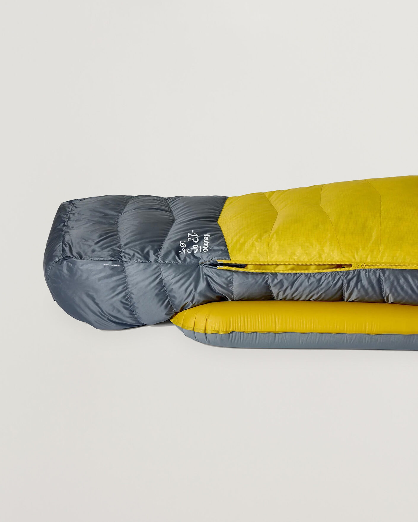 Heren | Outdoor living | Rab | Neutrino -12C Sleeping Bag Regular Graphene/Dark Pollen