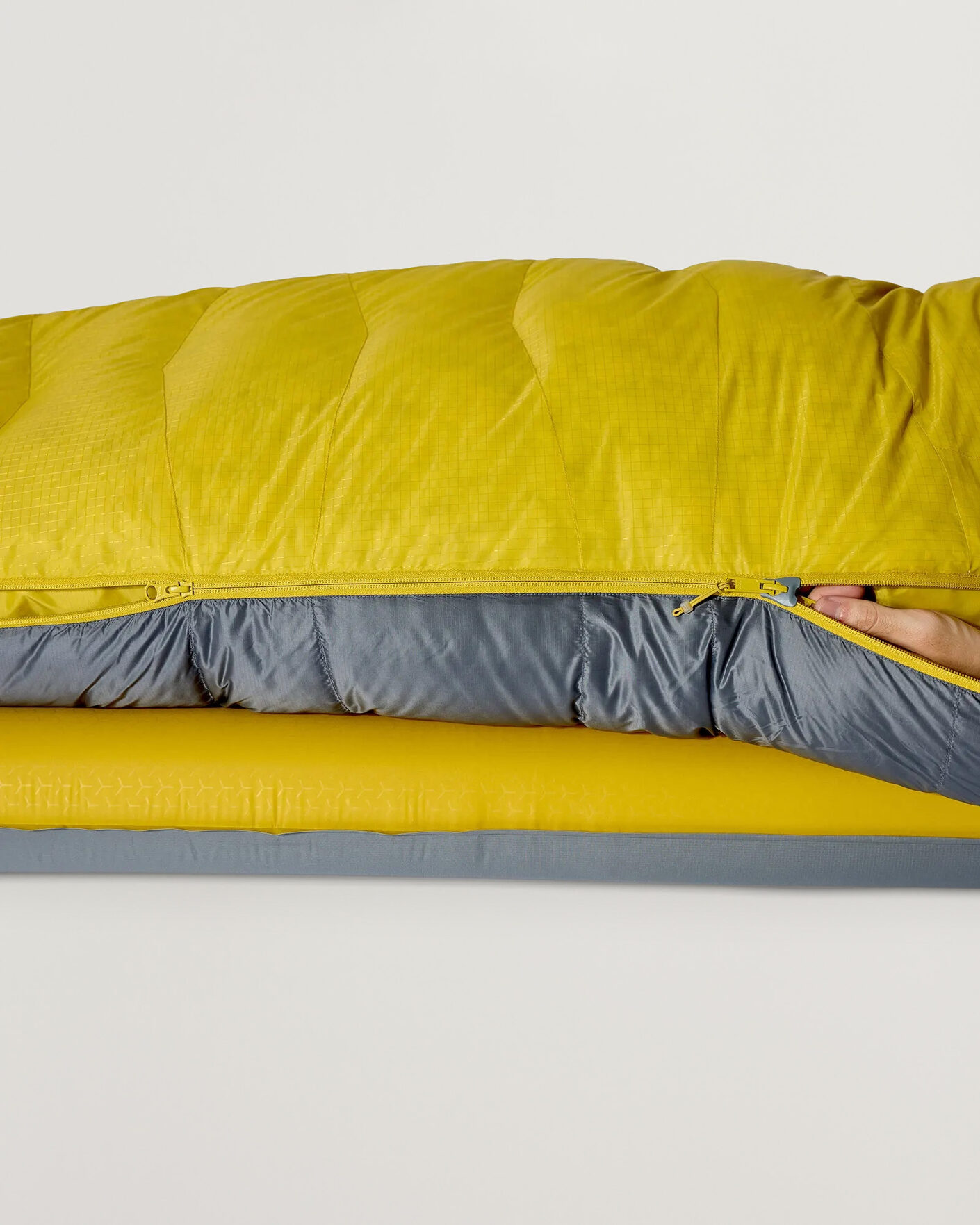Heren | Outdoor living | Rab | Neutrino -12C Sleeping Bag Regular Graphene/Dark Pollen