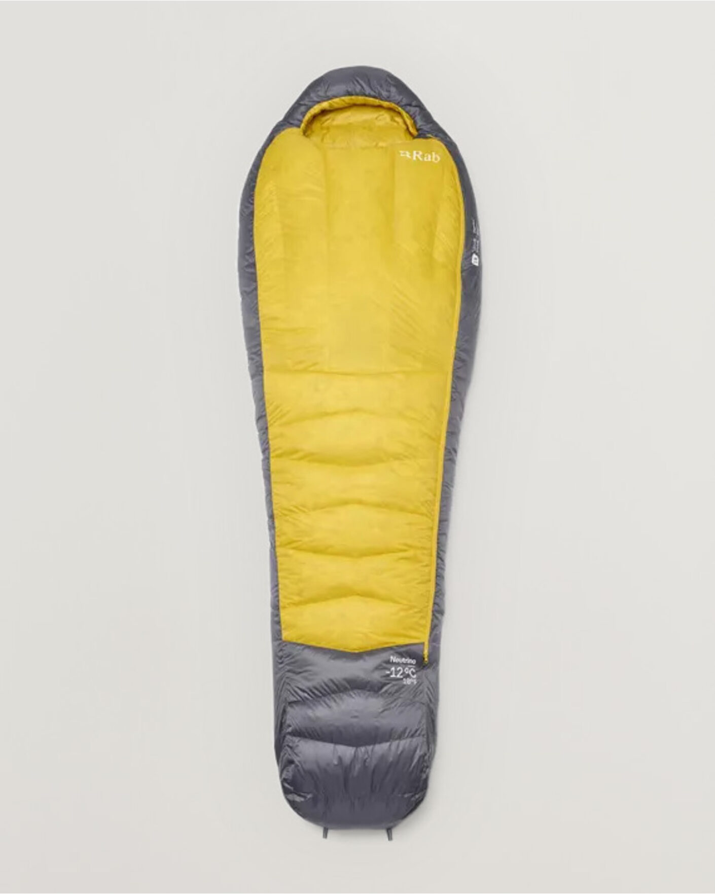 Homme | Outdoor living | Rab | Neutrino -12C Sleeping Bag Long Graphene/Dark Pollen