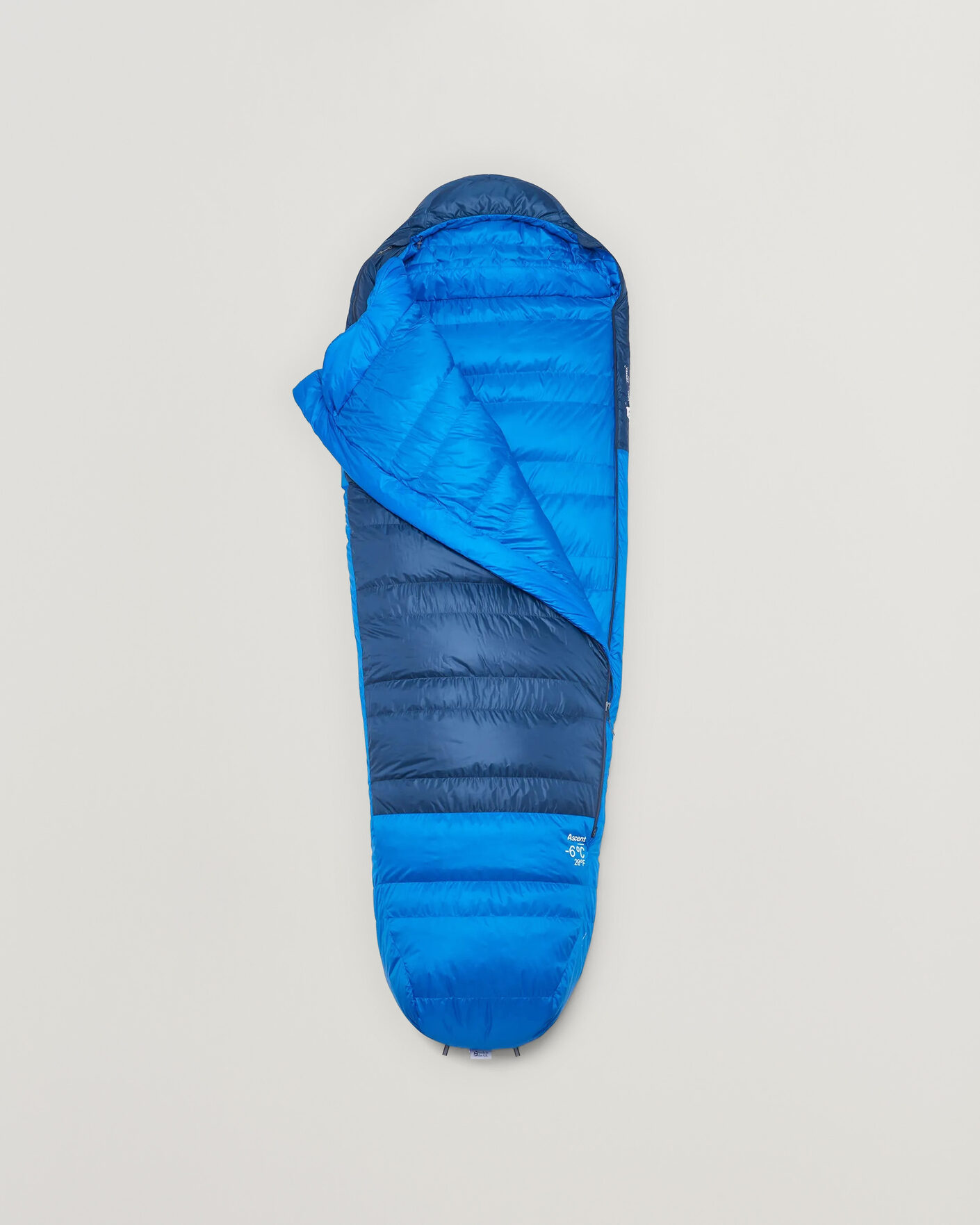 Heren | Outdoor living | Rab | Ascent -6 Sleeping Bag Regular Tempest Blue/Maya Blue
