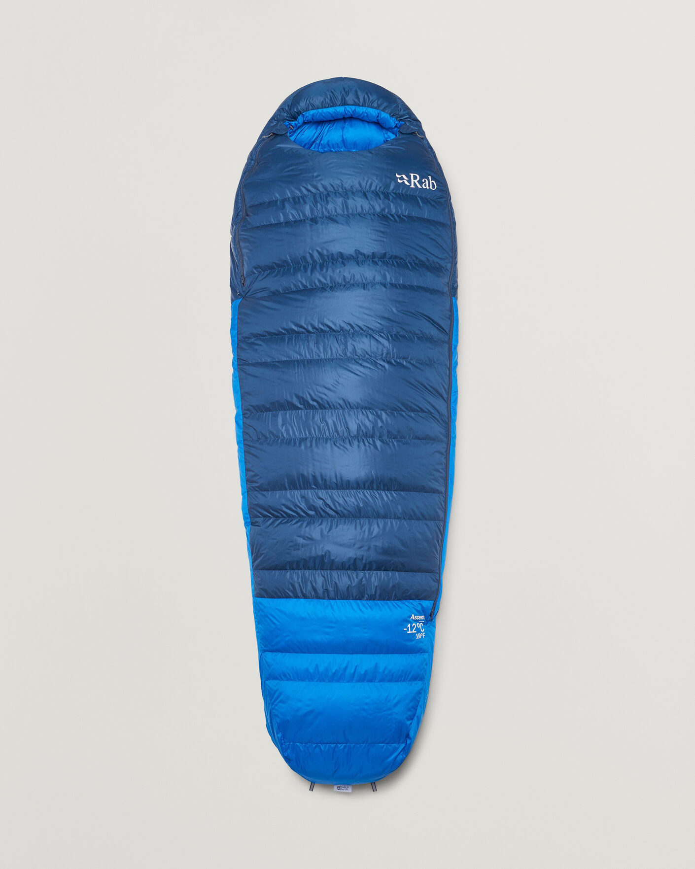 Homme | Outdoor living | Rab | Ascent -12 Sleeping Bag Regular Tempest Blue/Maya Blue