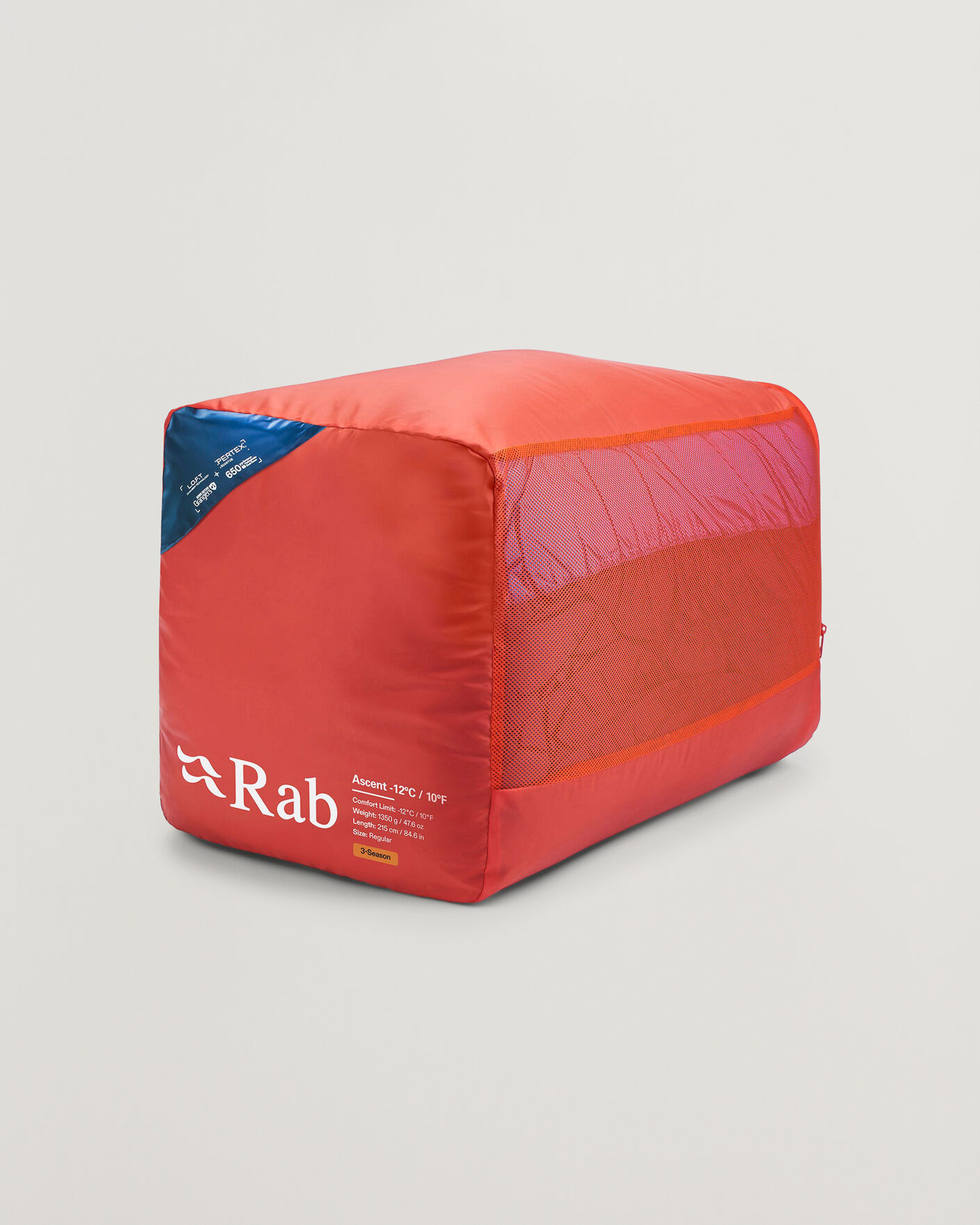 Homme | Outdoor living | Rab | Ascent -12 Sleeping Bag Regular Tempest Blue/Maya Blue