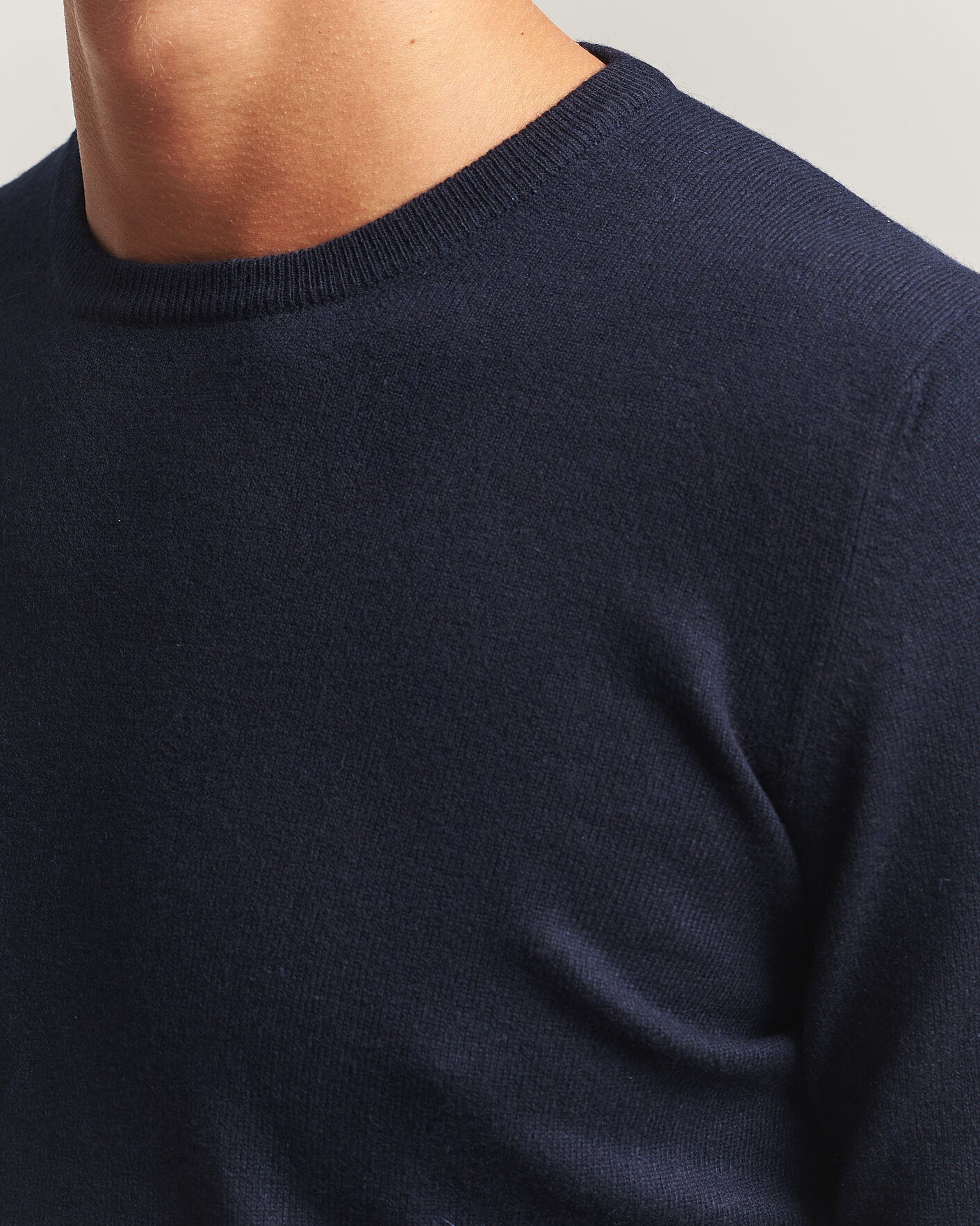 Homme | Pulls Et Tricots | Gran Sasso | Wool/Cashmere Crew Neck Navy