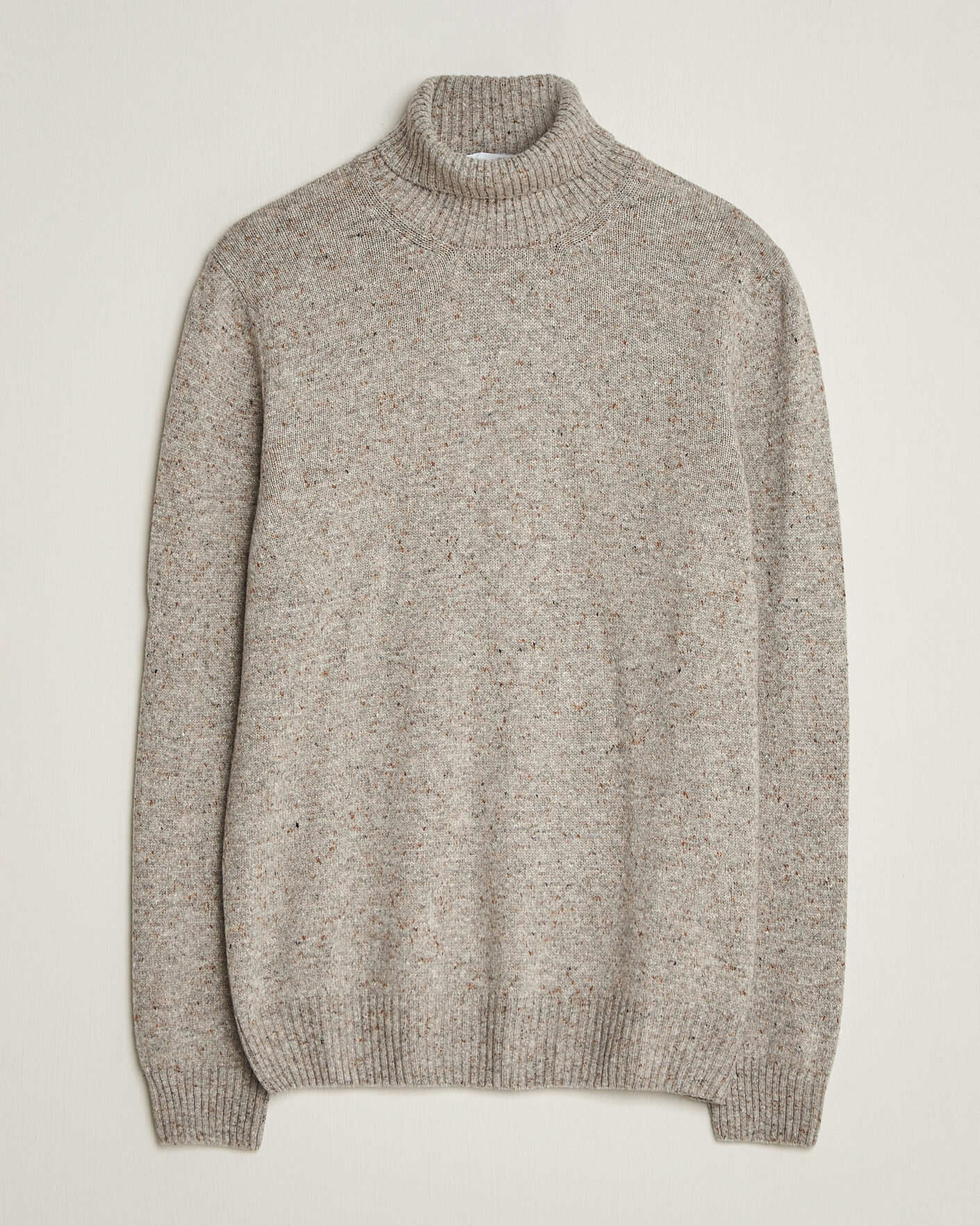 Homme | Pulls Et Tricots | Gran Sasso | Wool/Cashmere Donegal Rollneck Beige
