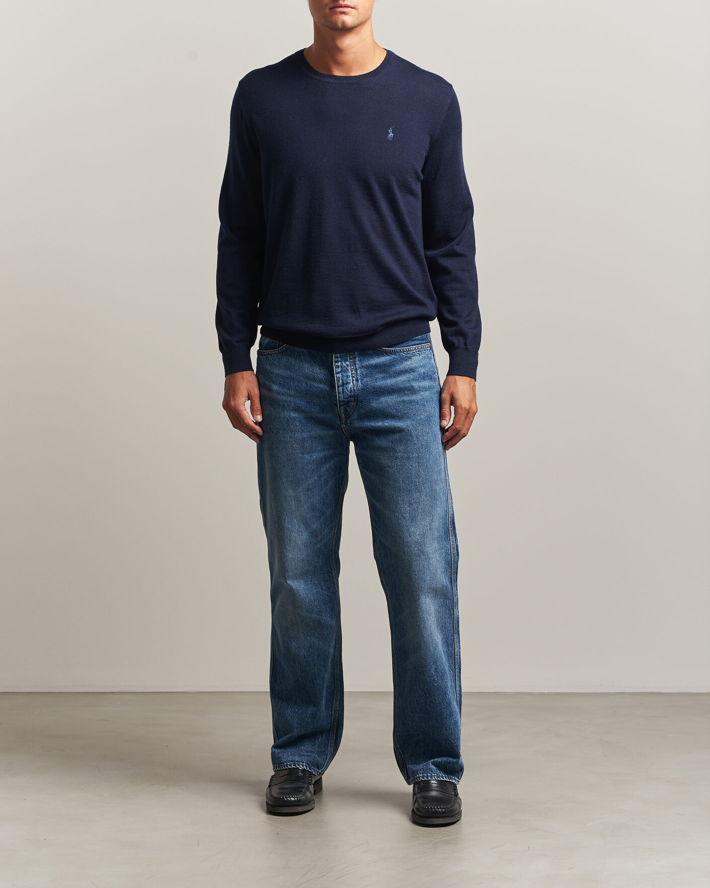 Heren | Truien | Polo Ralph Lauren | Long Sleeve Pullover Hunter Navy