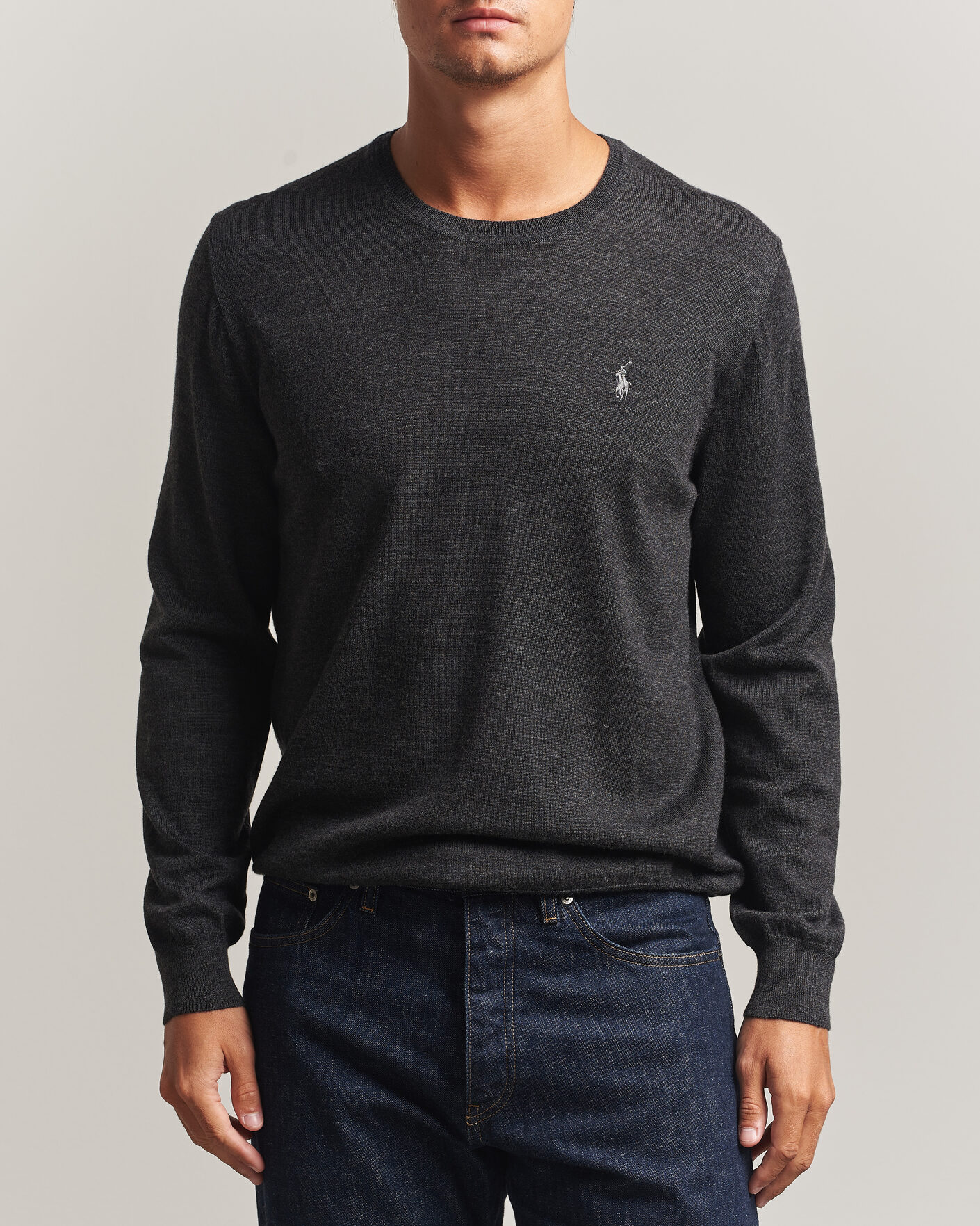 Heren | Truien | Polo Ralph Lauren | Long Sleeve Pullover Dark Granite