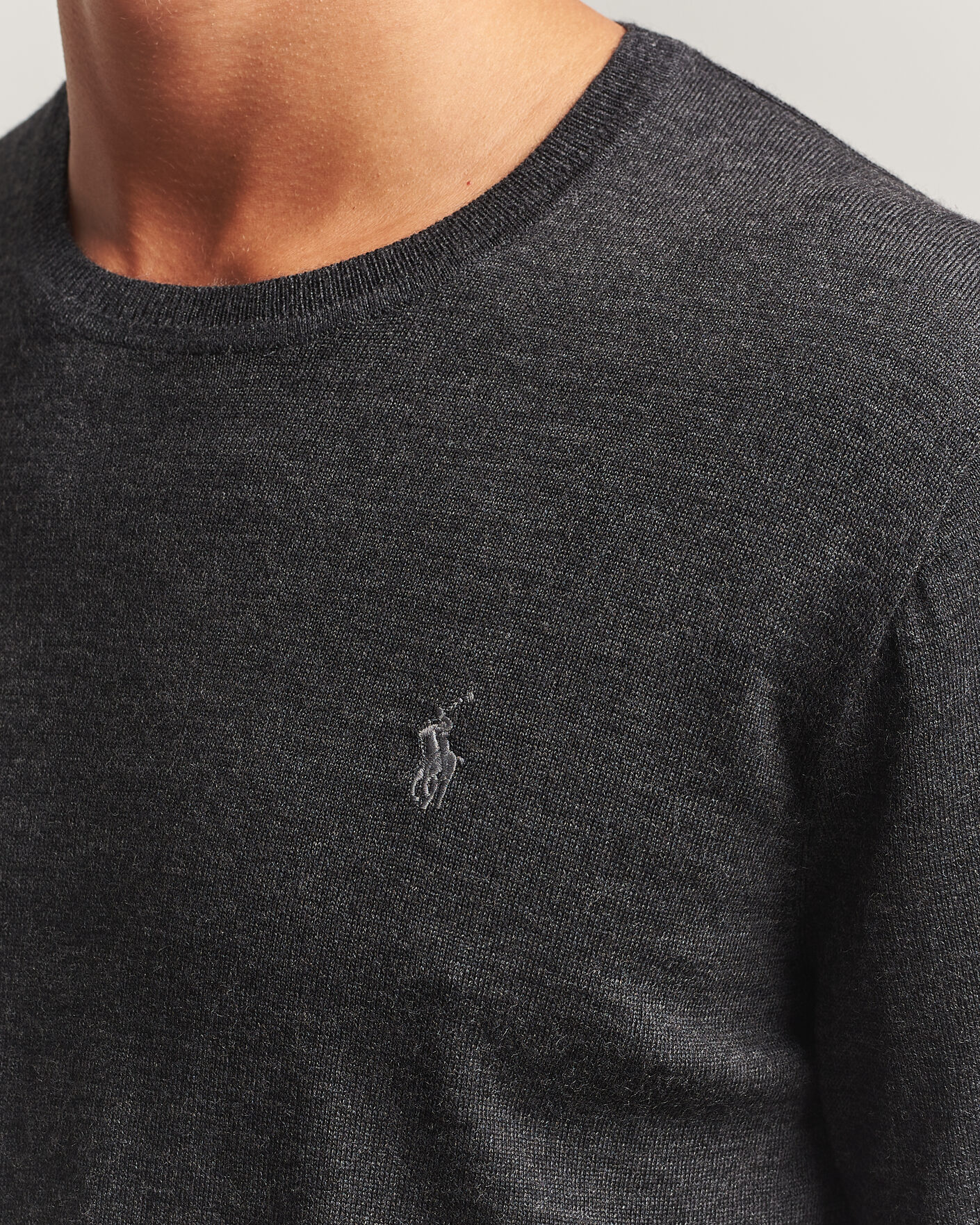 Heren | Truien | Polo Ralph Lauren | Long Sleeve Pullover Dark Granite