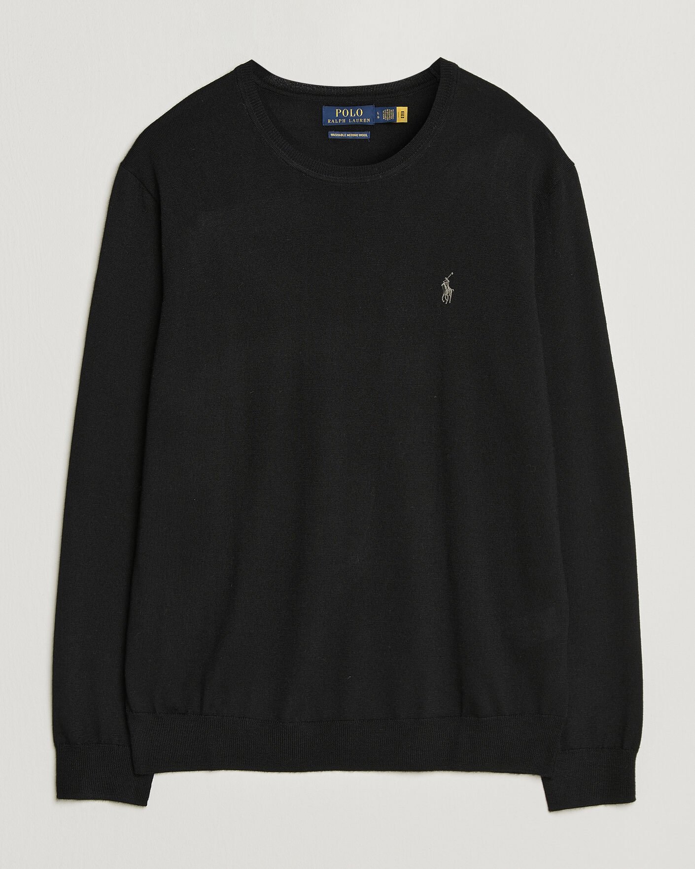 Homme | Pulls Et Tricots | Polo Ralph Lauren | Long Sleeve Pullover Polo Black