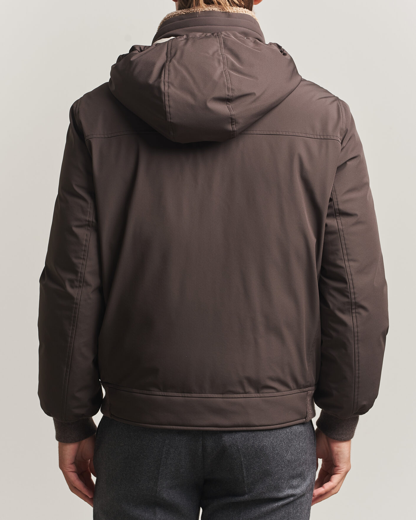 Heren | Jassen | Brunello Cucinelli | Padded Jacket Dark Brown