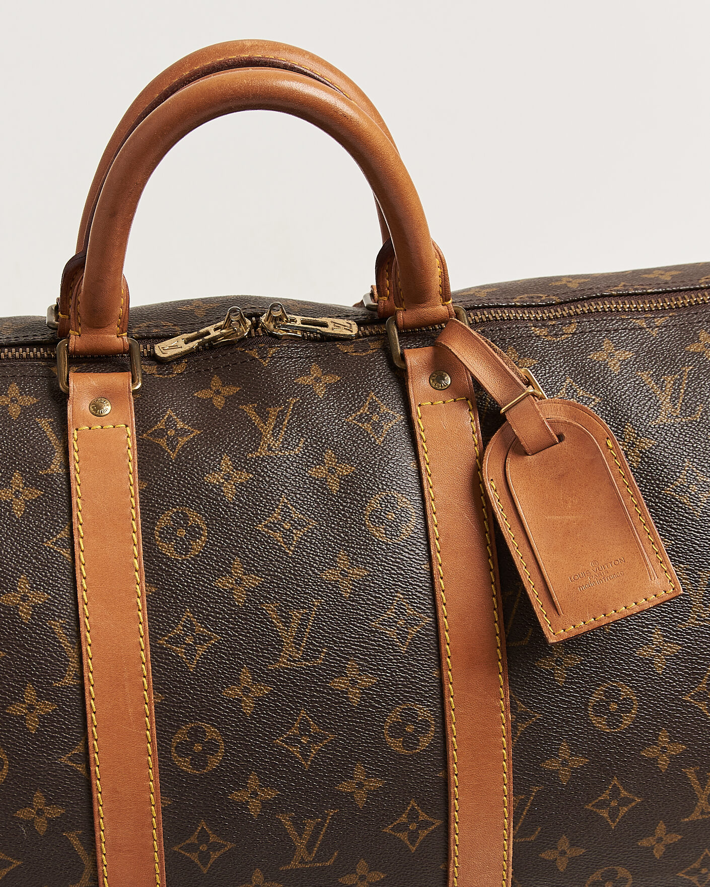 Heren | Pre-Owned & Vintage Bags | Louis Vuitton Pre-Owned | Keepall 55 Monogram