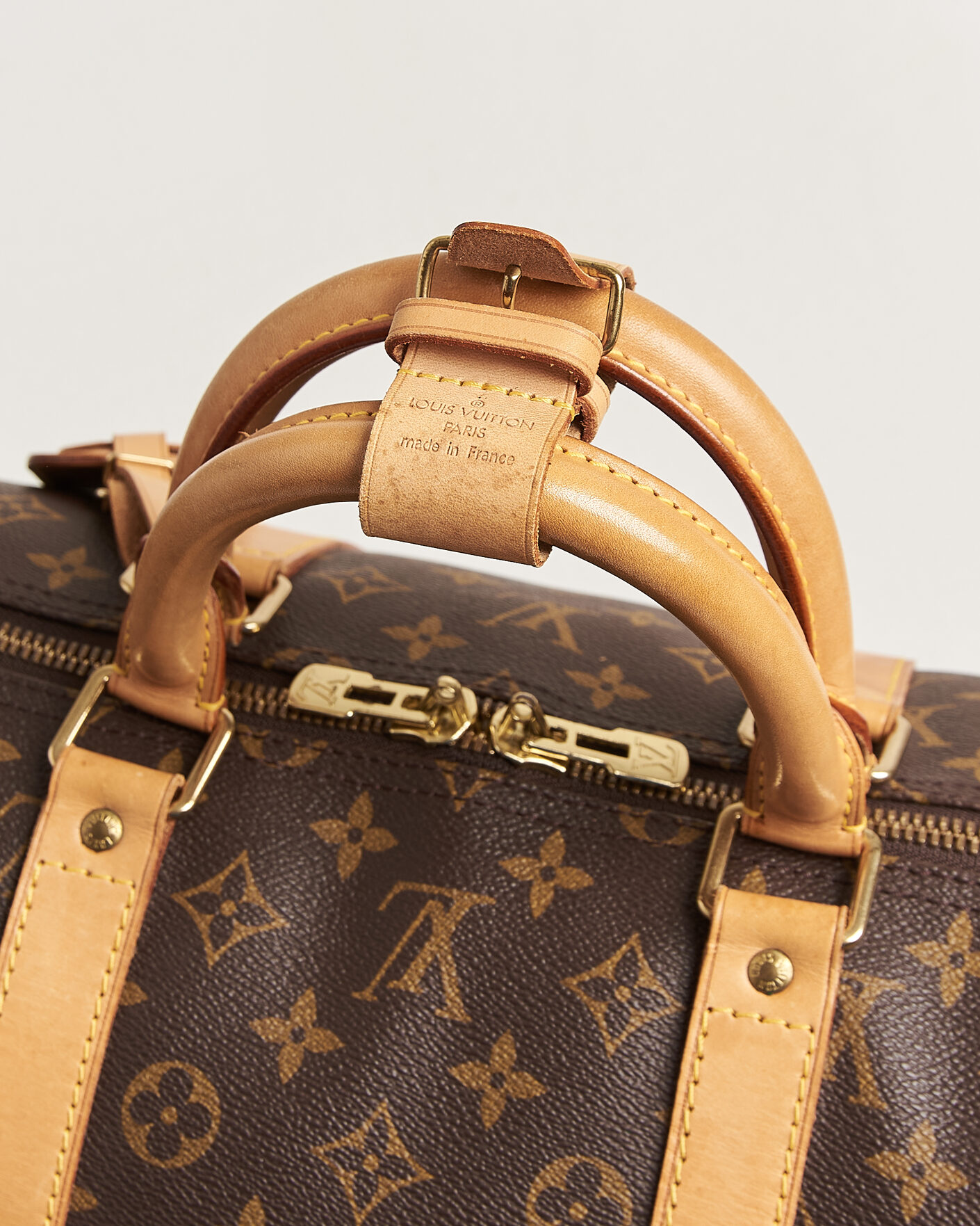 Heren | Pre-Owned & Vintage Bags | Louis Vuitton Pre-Owned | Keepall 55 Monogram