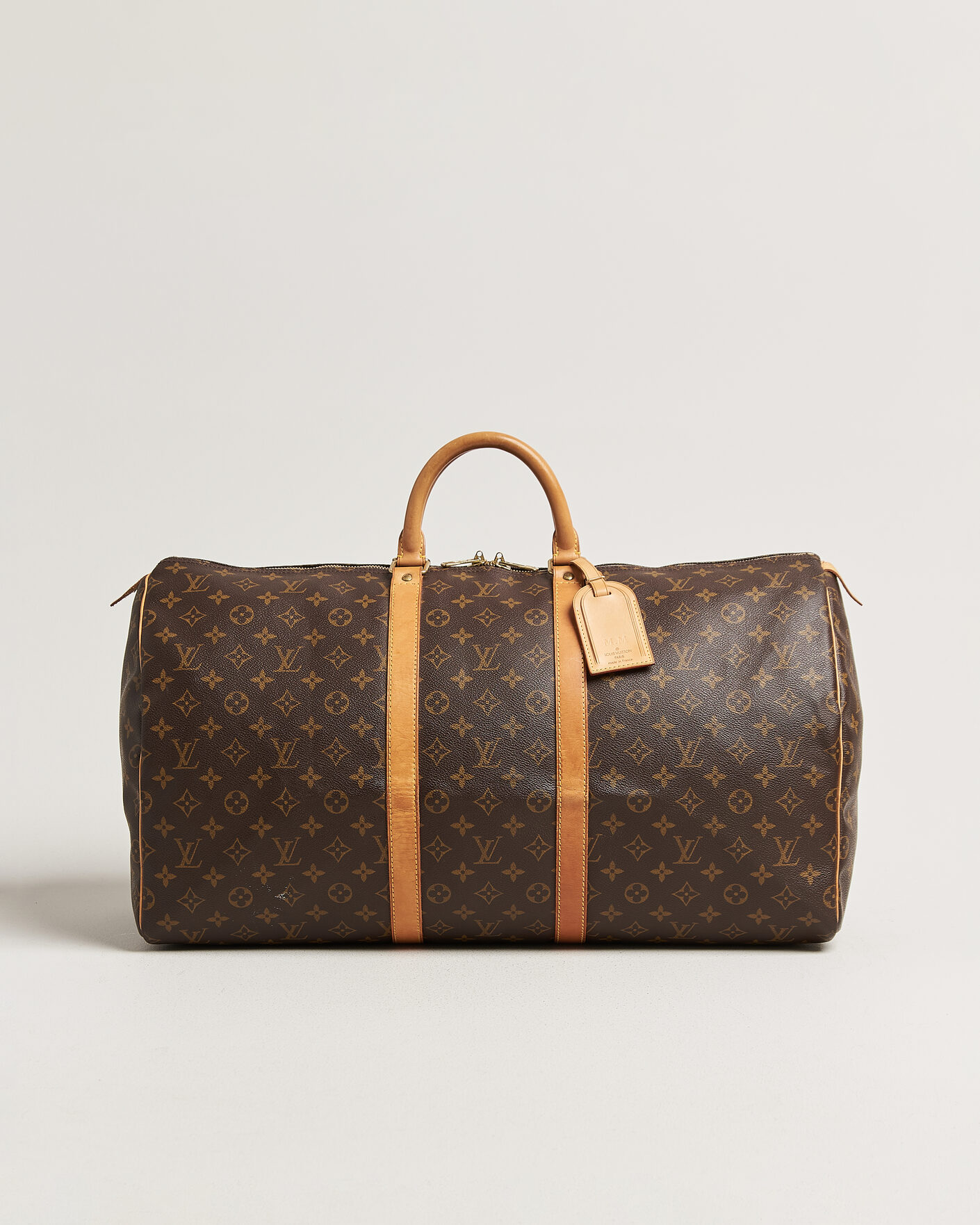 Heren | Pre-Owned & Vintage Bags | Louis Vuitton Pre-Owned | Keepall 55 Monogram