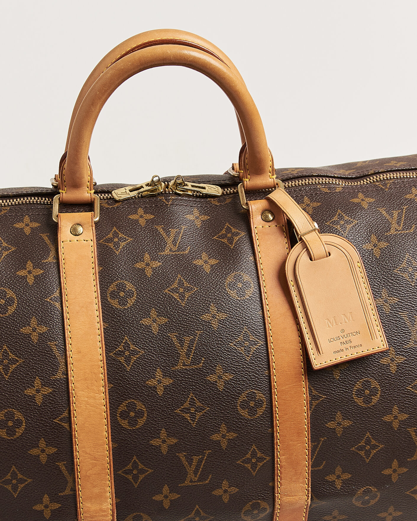 Heren | Pre-Owned & Vintage Bags | Louis Vuitton Pre-Owned | Keepall 55 Monogram