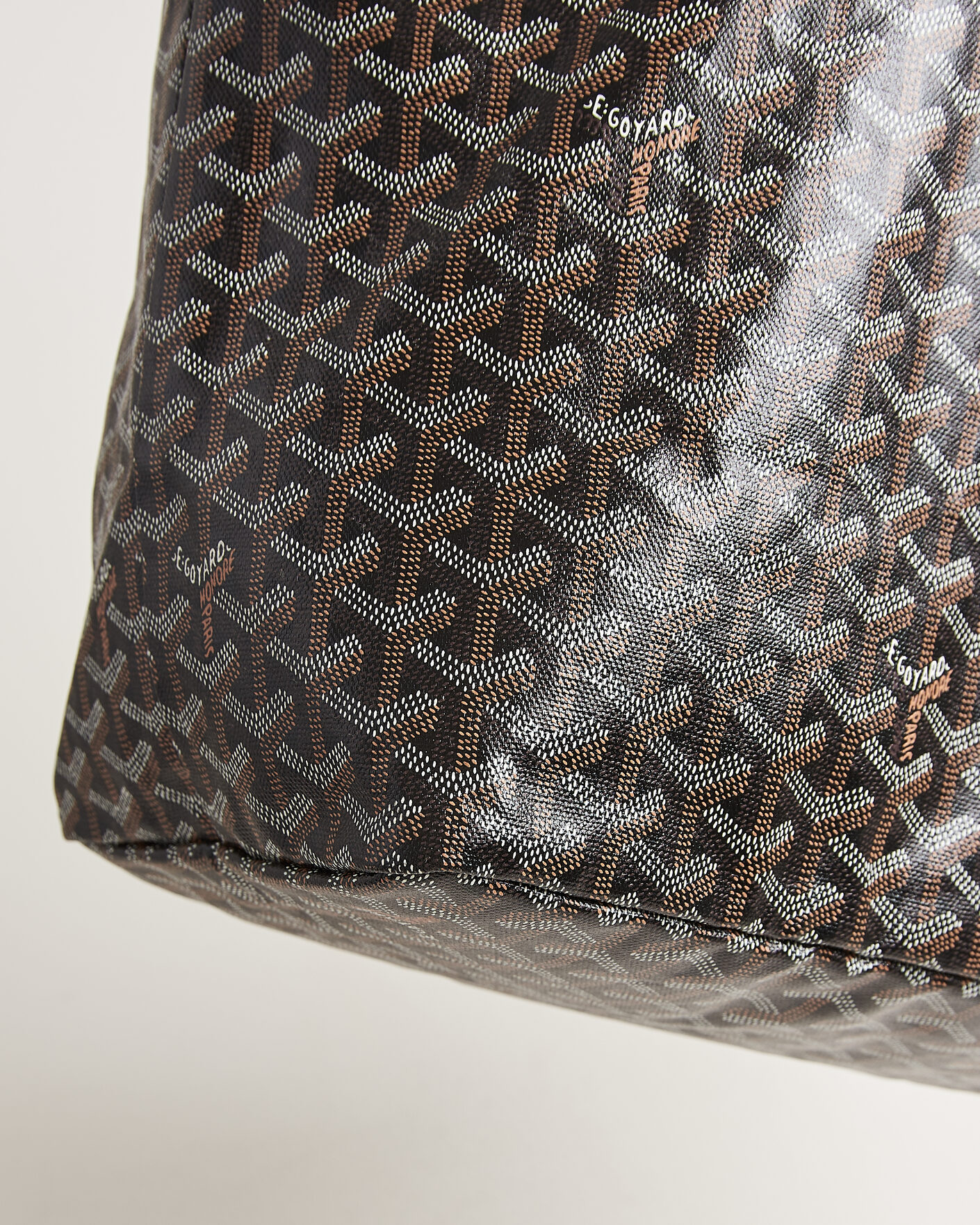 Homme | Pre-Owned & Vintage Bags | Goyard Pre-Owned | Saint Louis GM Coated Canvas Tote Bag Black