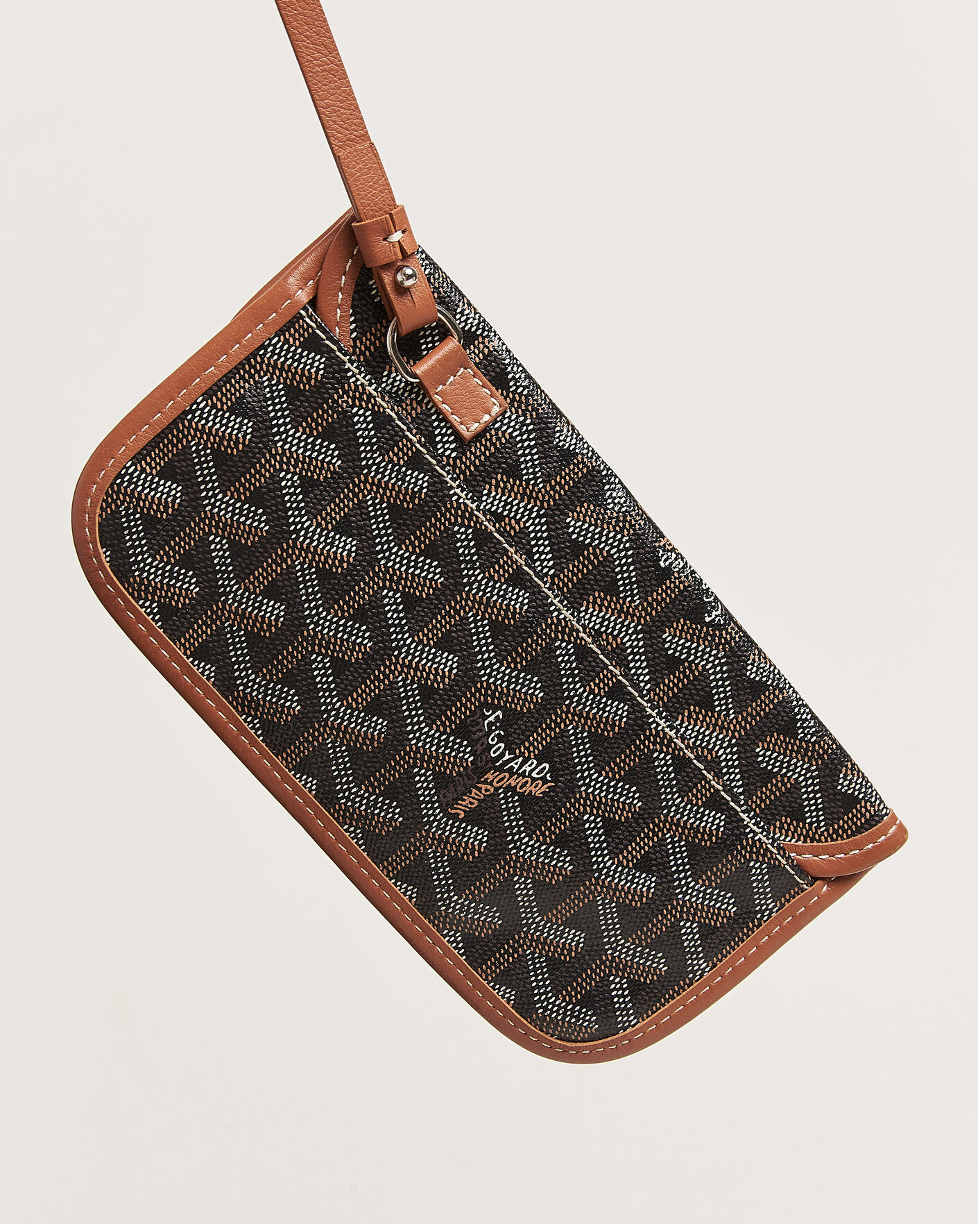 Homme | Pre-Owned & Vintage Bags | Goyard Pre-Owned | Saint Louis GM Coated Canvas Tote Bag Black