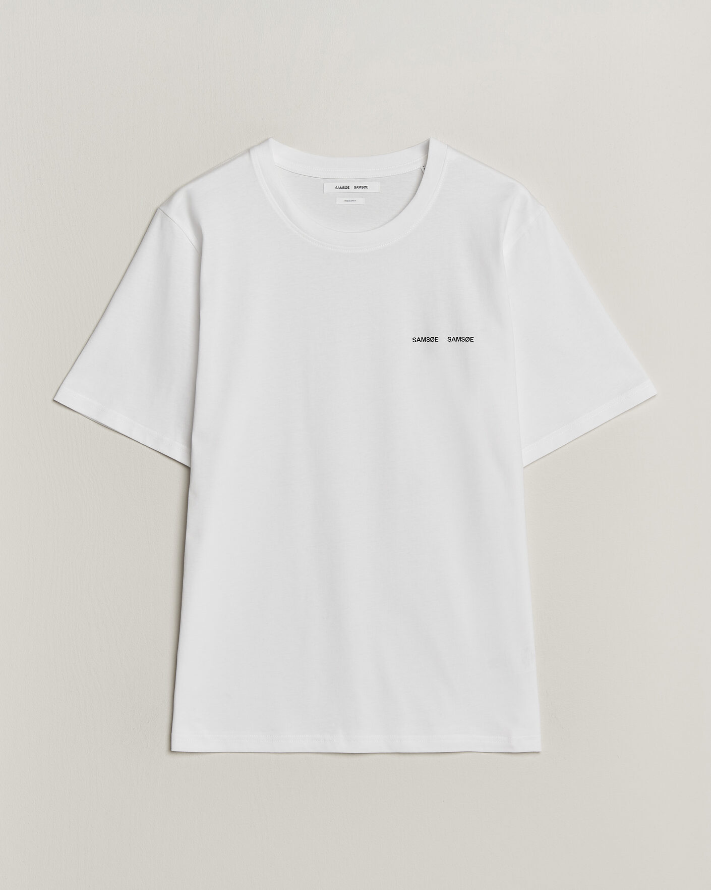 Heren | T-shirts | Samsøe Samsøe | Thomas Cotton T-Shirt White