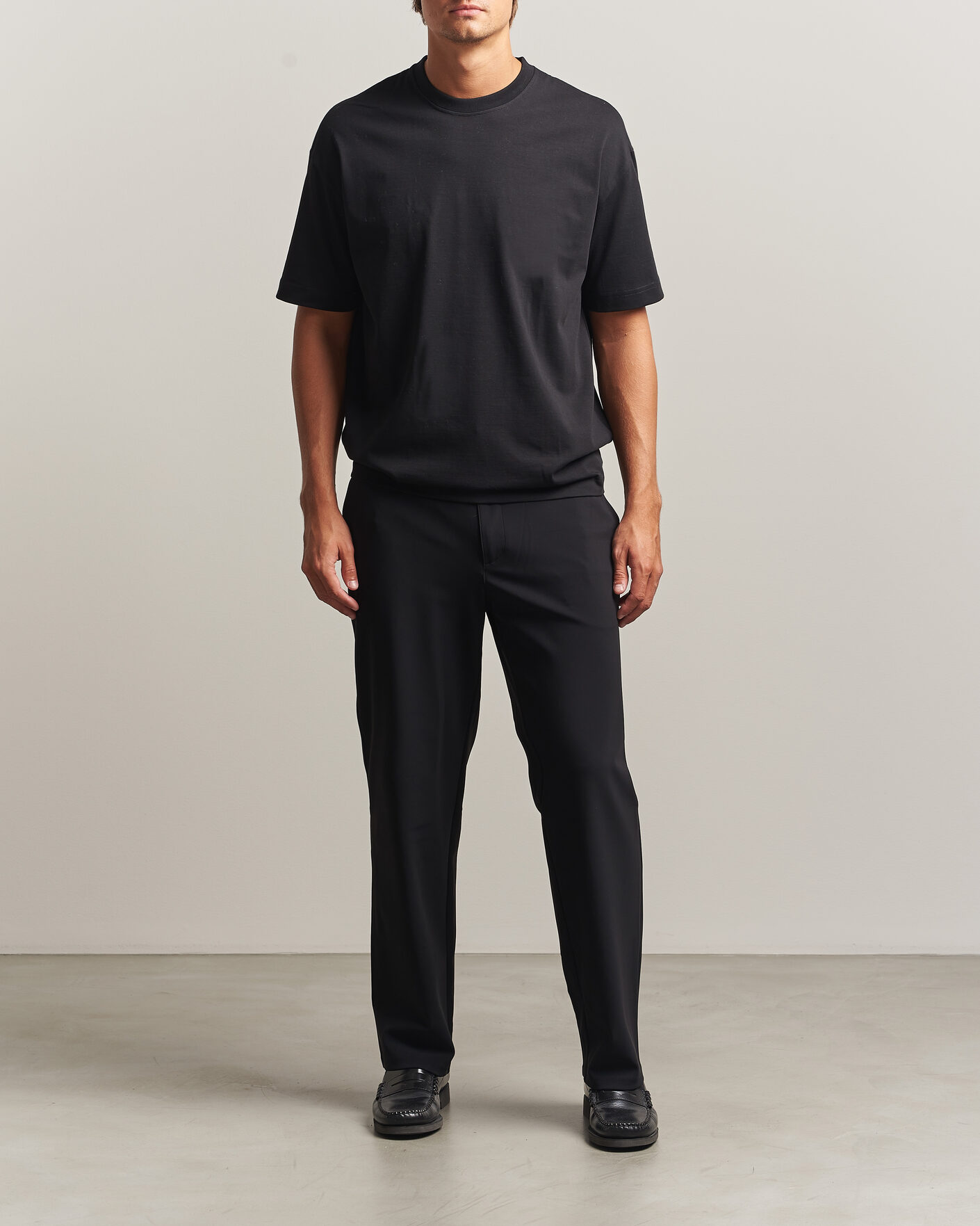 Homme | T-shirts | Samsøe Samsøe | Jason Heavy Cotton T-Shirt Black
