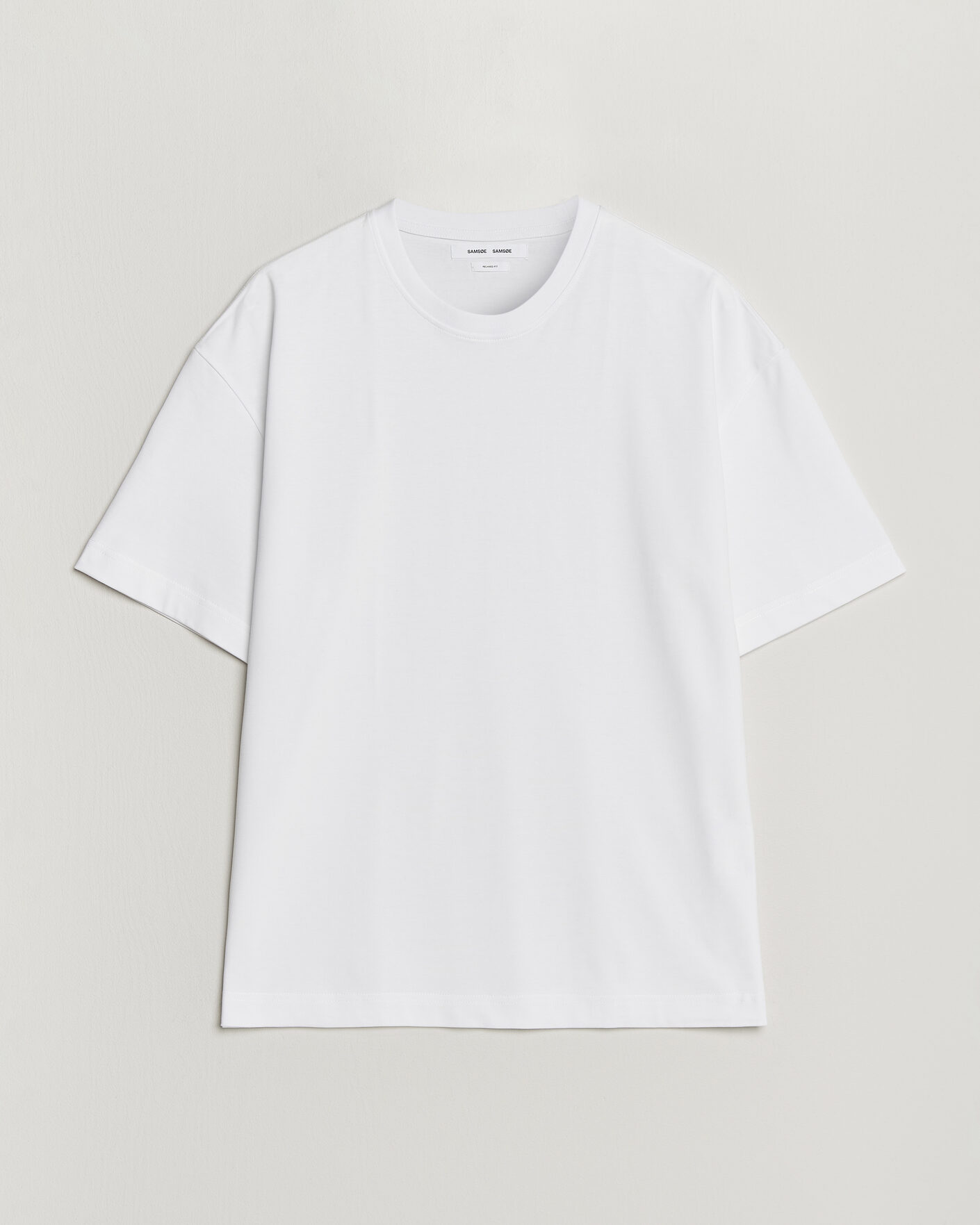 Homme | T-shirts | Samsøe Samsøe | Jason Heavy Cotton T-Shirt White